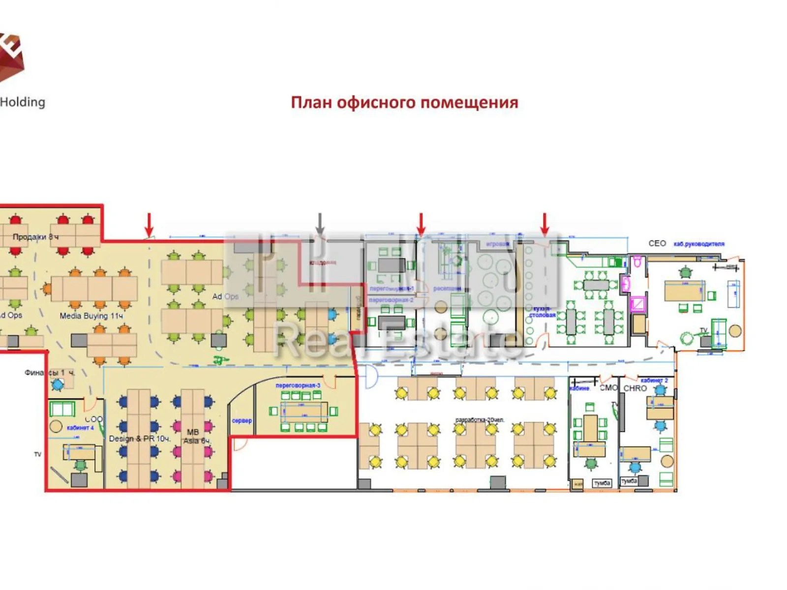 Сдается в аренду офис 604 кв. м в бизнес-центре - фото 2