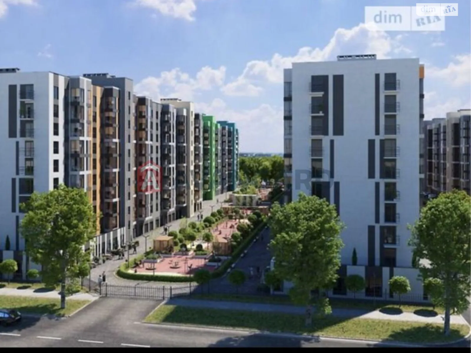 Продается 1-комнатная квартира 41.4 кв. м в Черкассах, цена: 34300 $