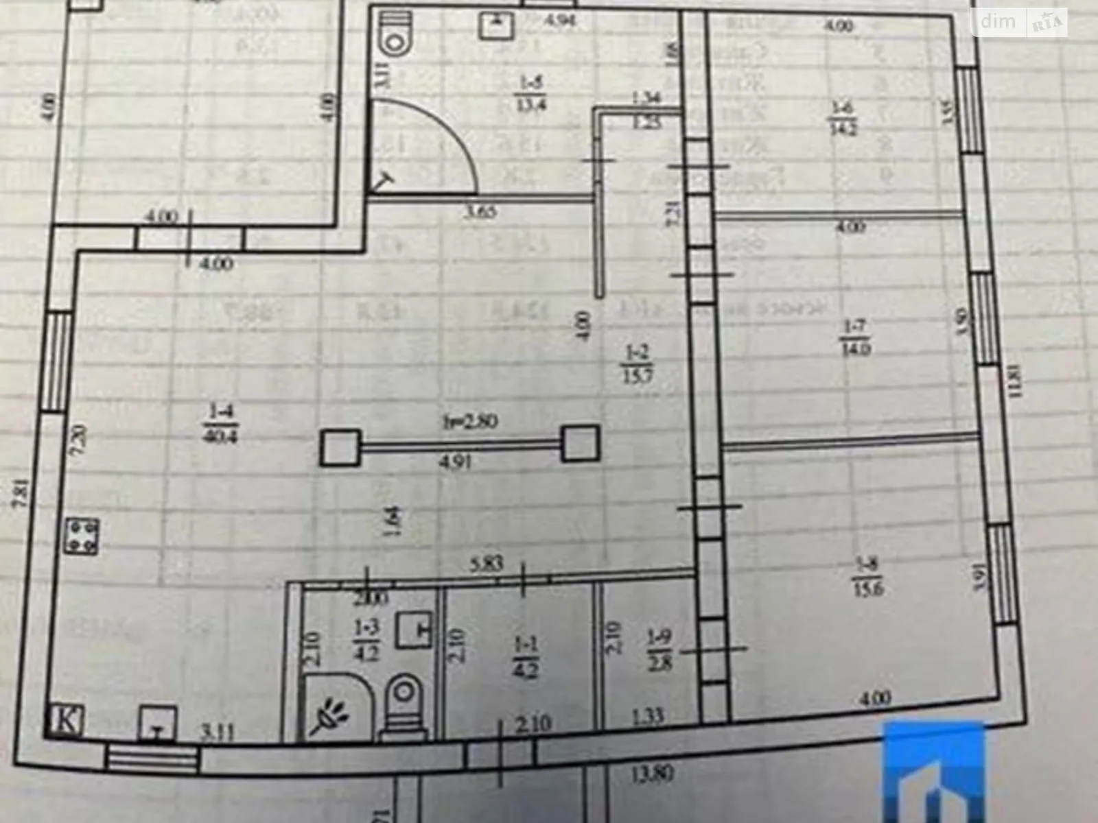 Продается одноэтажный дом 140 кв. м с участком, цена: 190000 $ - фото 1