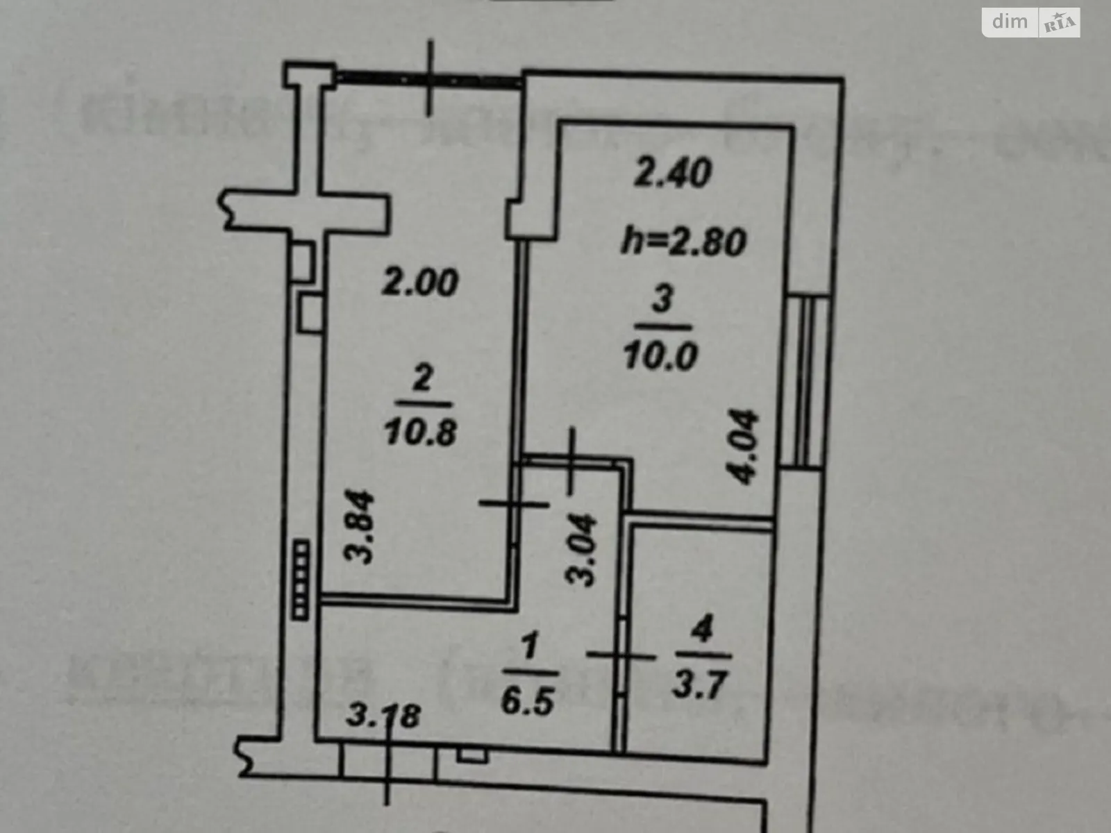 Продается 1-комнатная квартира 31 кв. м в Петровском (нов. Святопетровском), ул. Николая Амосова, 63 - фото 1