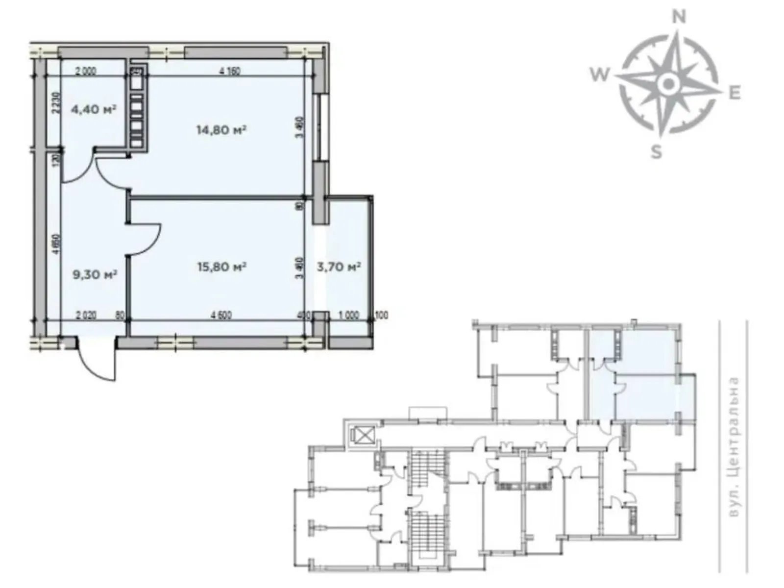 Продается 1-комнатная квартира 50 кв. м в Ирпене, ул. Центральная, 35А