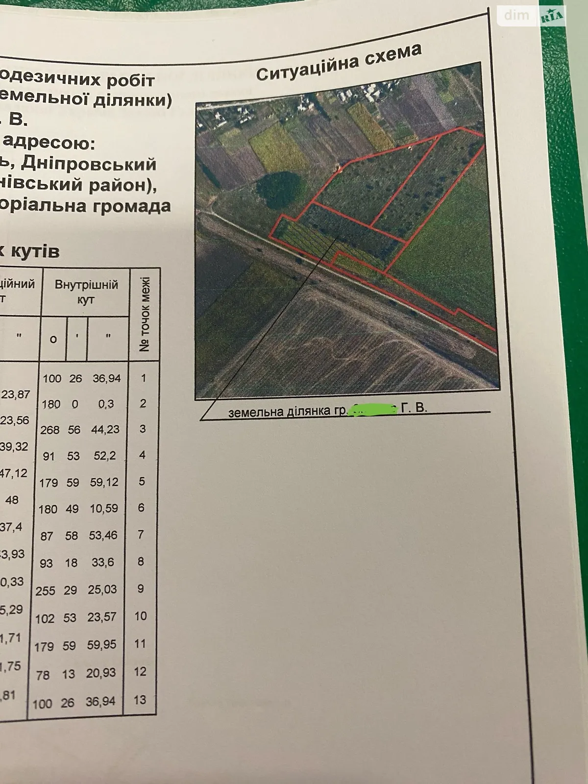 Продается земельный участок 2 соток в Днепропетровской области, цена: 6000 $