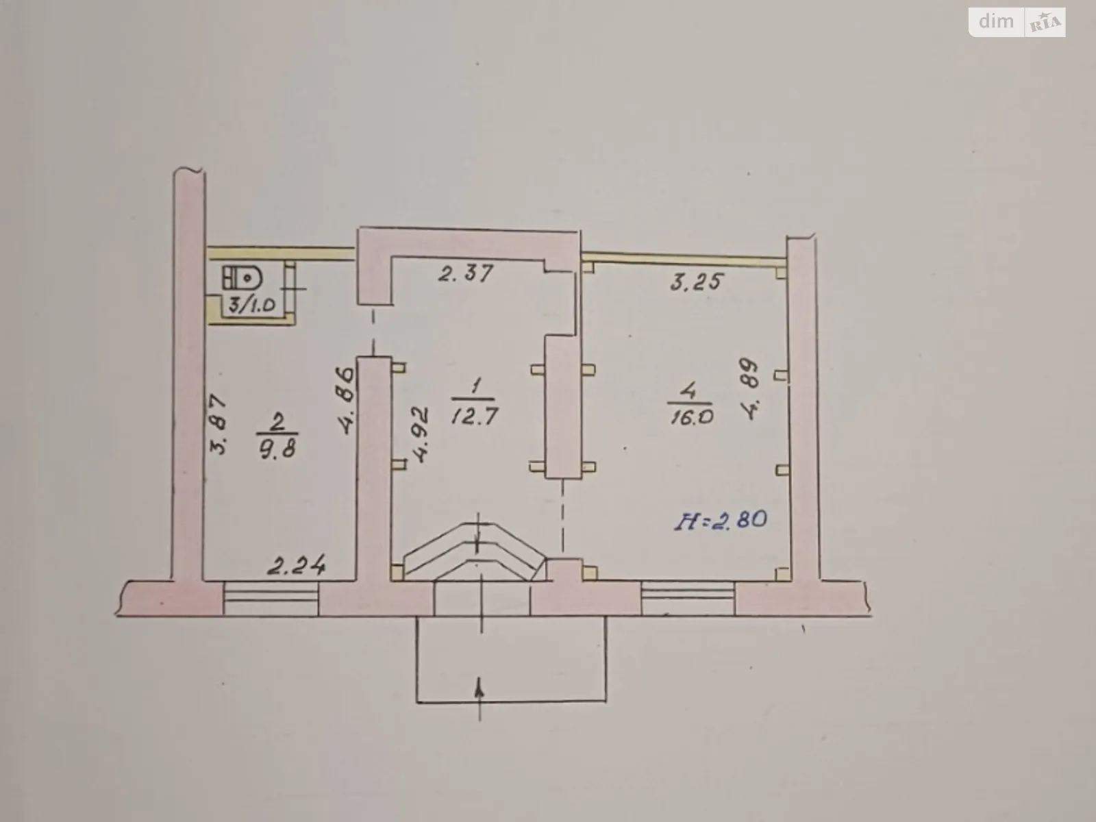 Продается офис 39 кв. м в бизнес-центре, цена: 27500 $ - фото 1