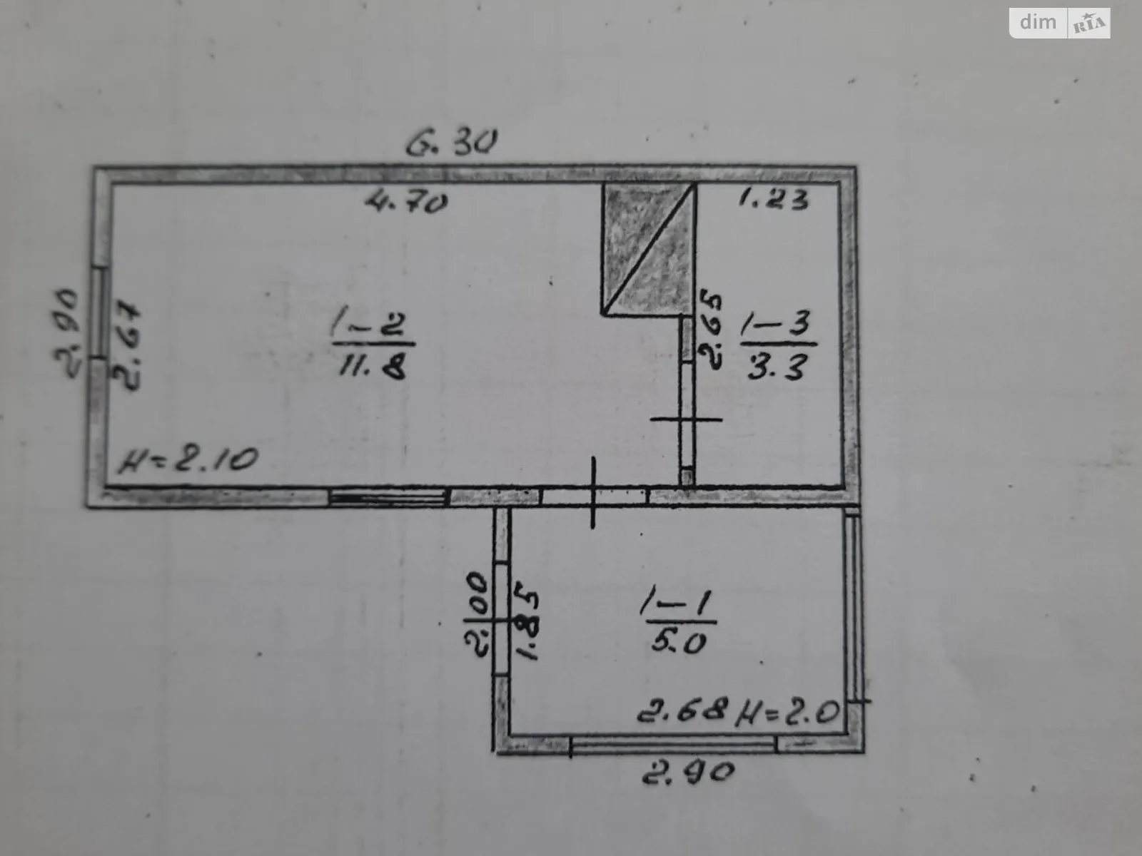 Продается одноэтажный дом 21 кв. м с баней/сауной, цена: 8600 $