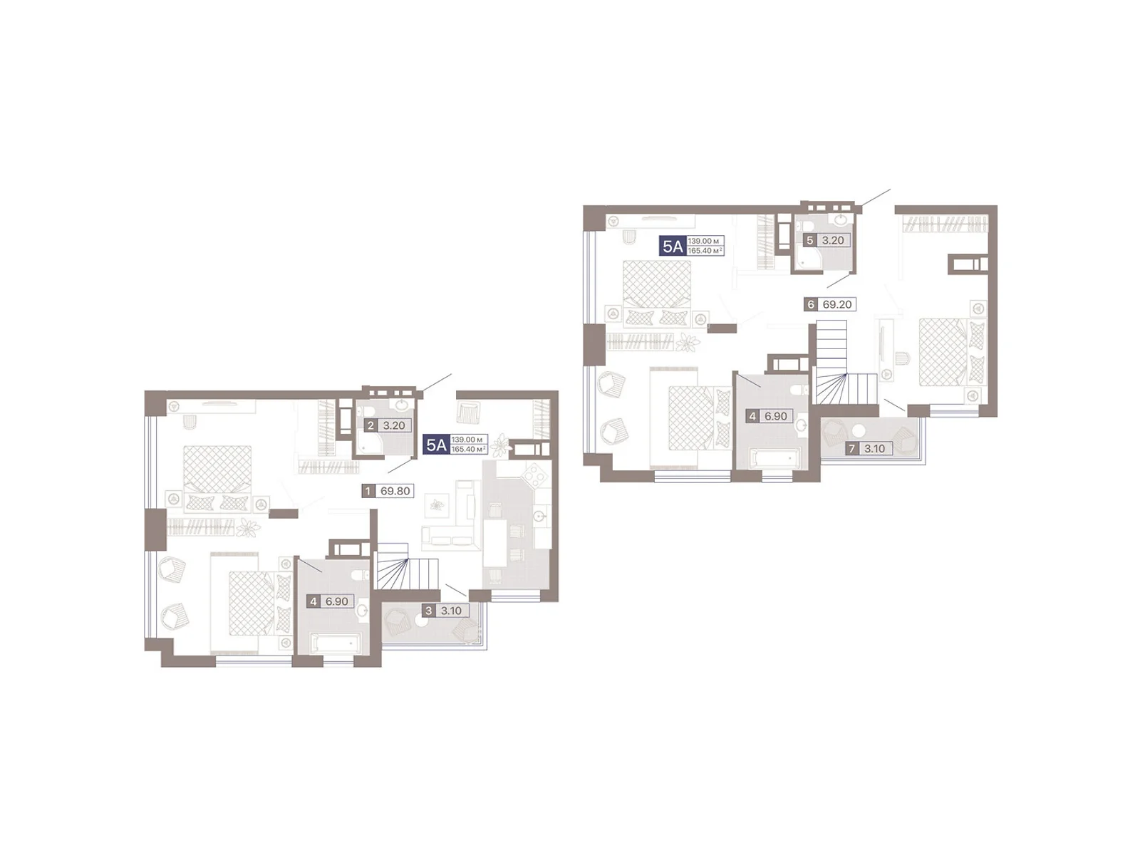 Продается 5-комнатная квартира 166.4 кв. м в Киеве, ул. Половецкая, 4 - фото 1