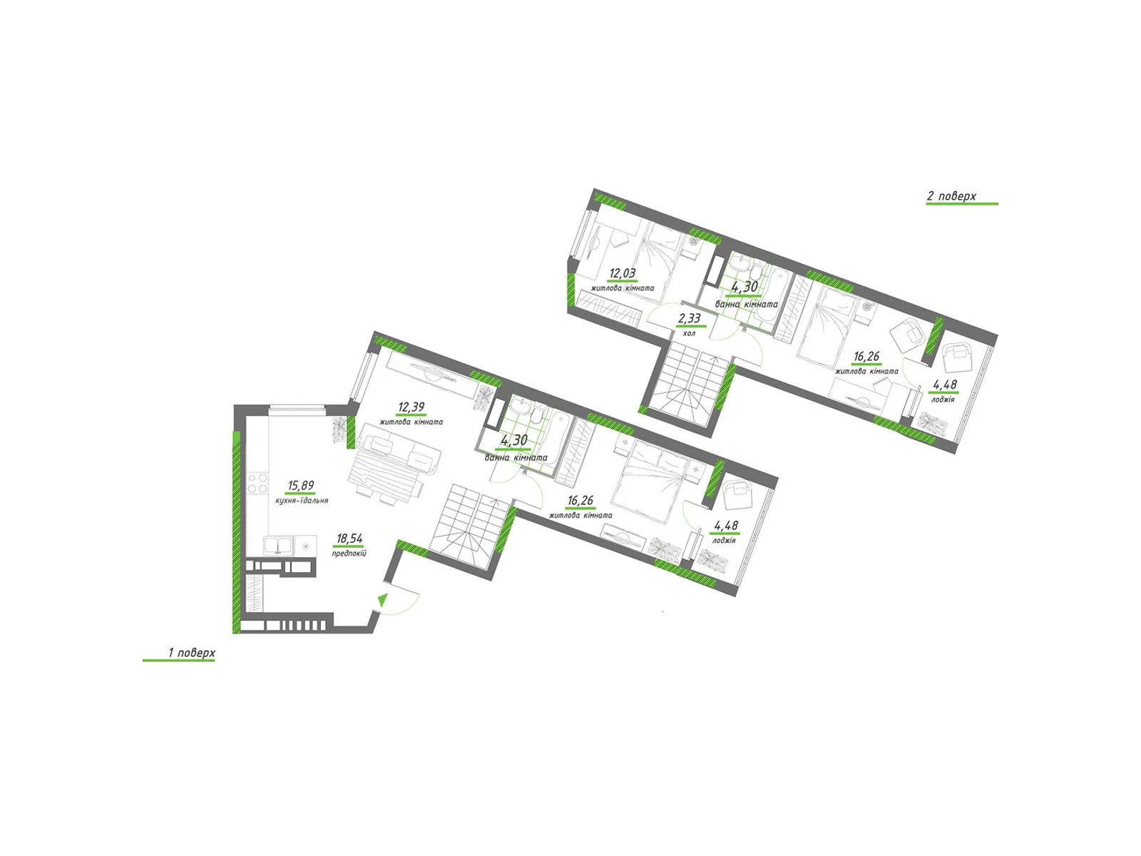 Продается 4-комнатная квартира 111.3 кв. м в Киеве, вул. Победы, 67