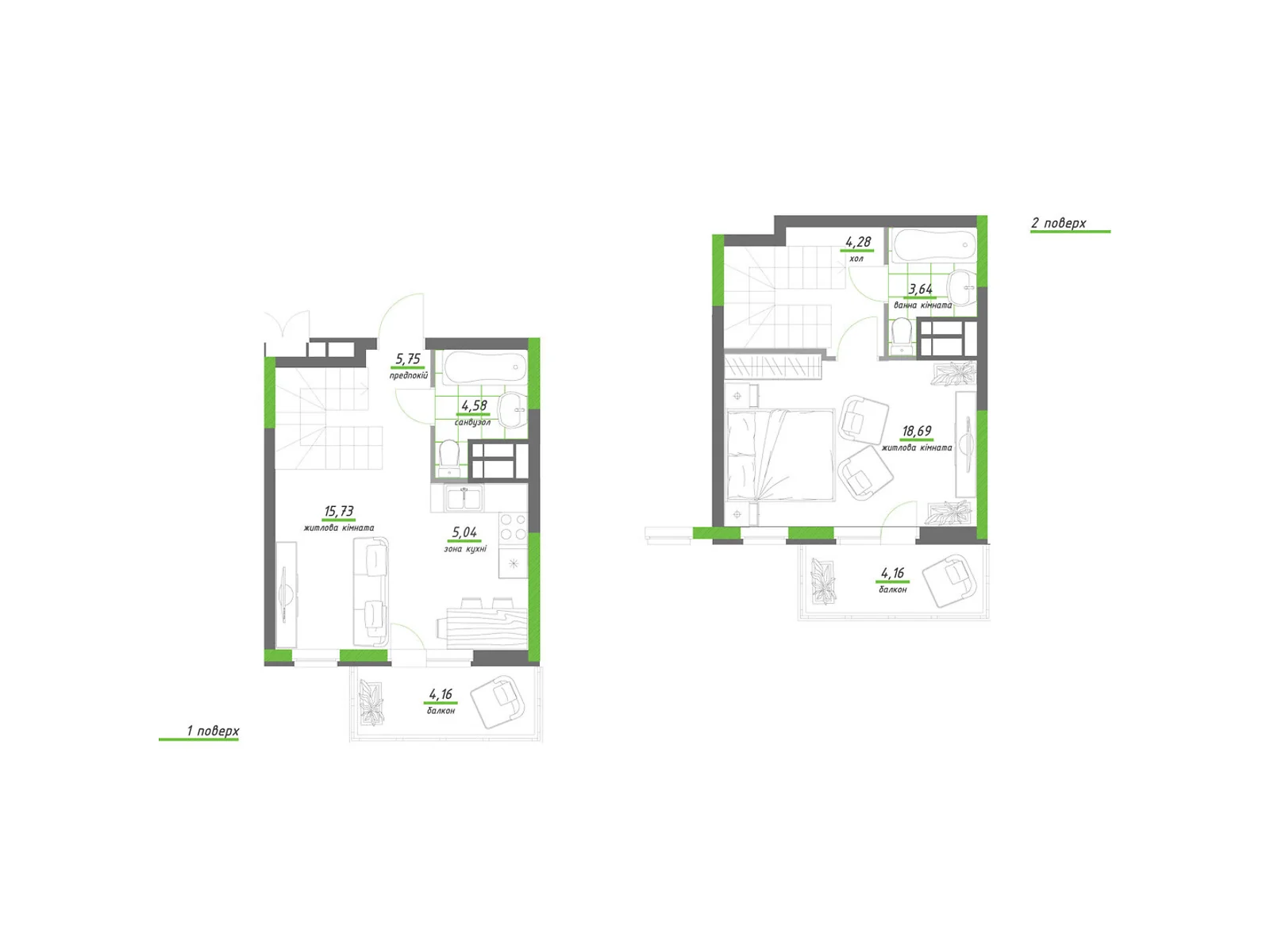 Продается 2-комнатная квартира 66.03 кв. м в Киеве, ул. Победы, 67 - фото 1