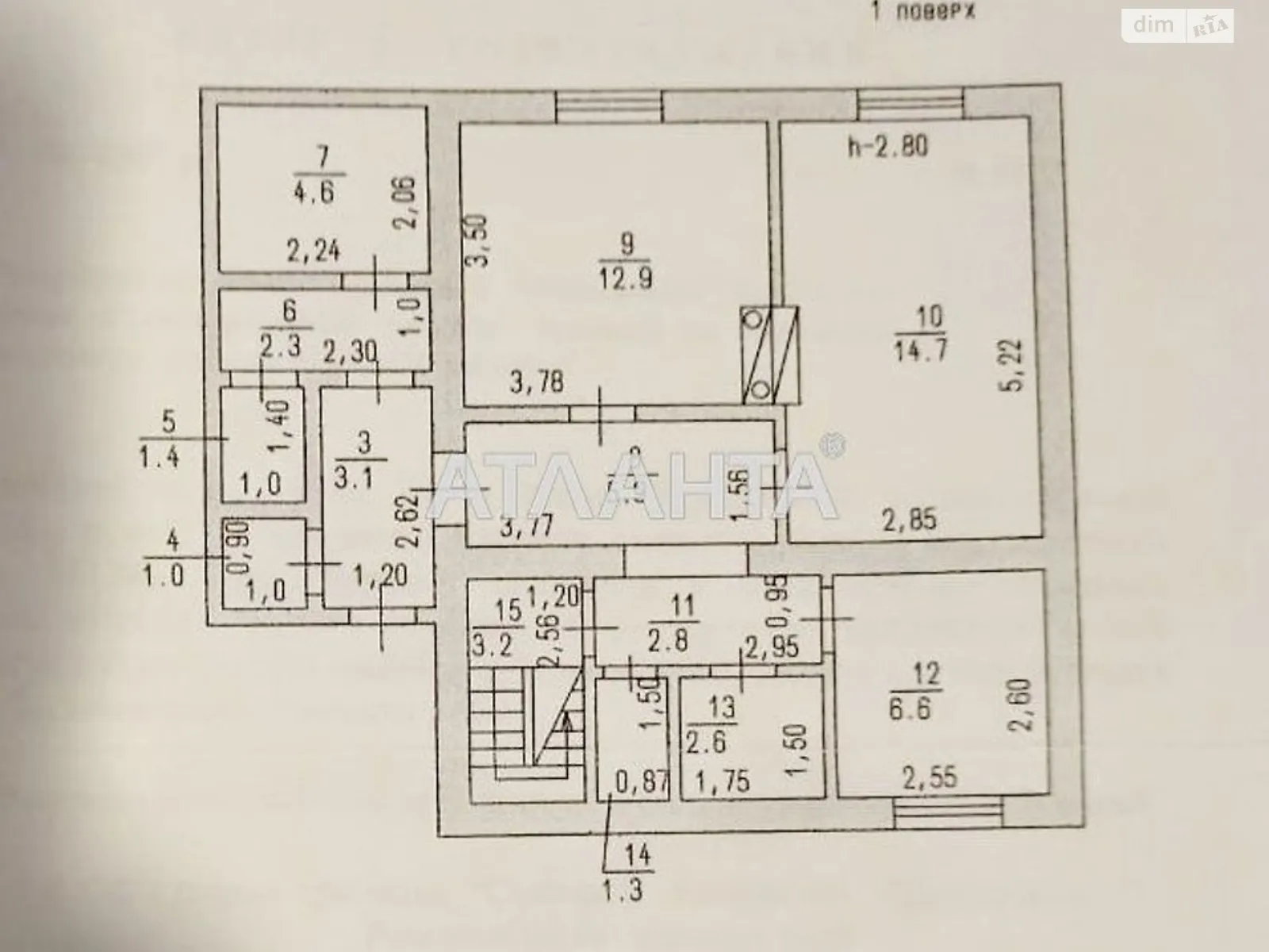 Продается дом на 2 этажа 120.9 кв. м с баней/сауной, цена: 80000 $ - фото 1