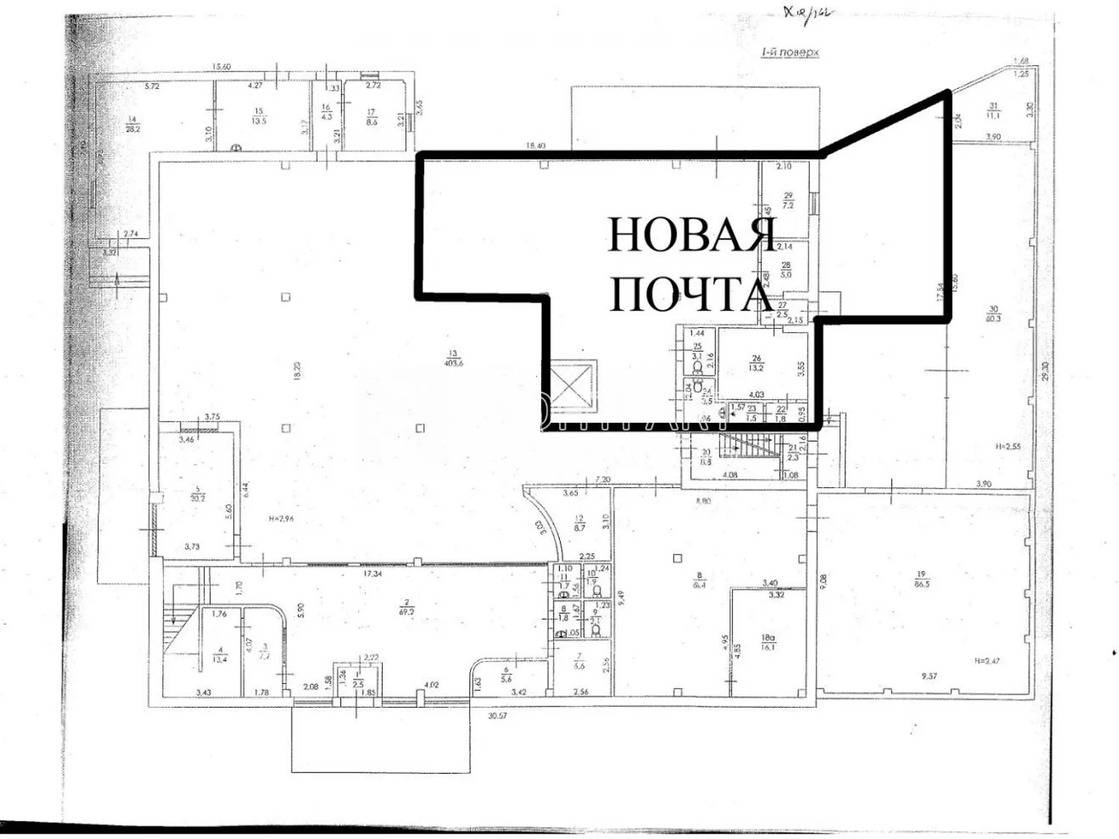 Здається в оренду приміщення вільного призначення 720 кв. м в 2-поверховій будівлі, цена: 216000 грн