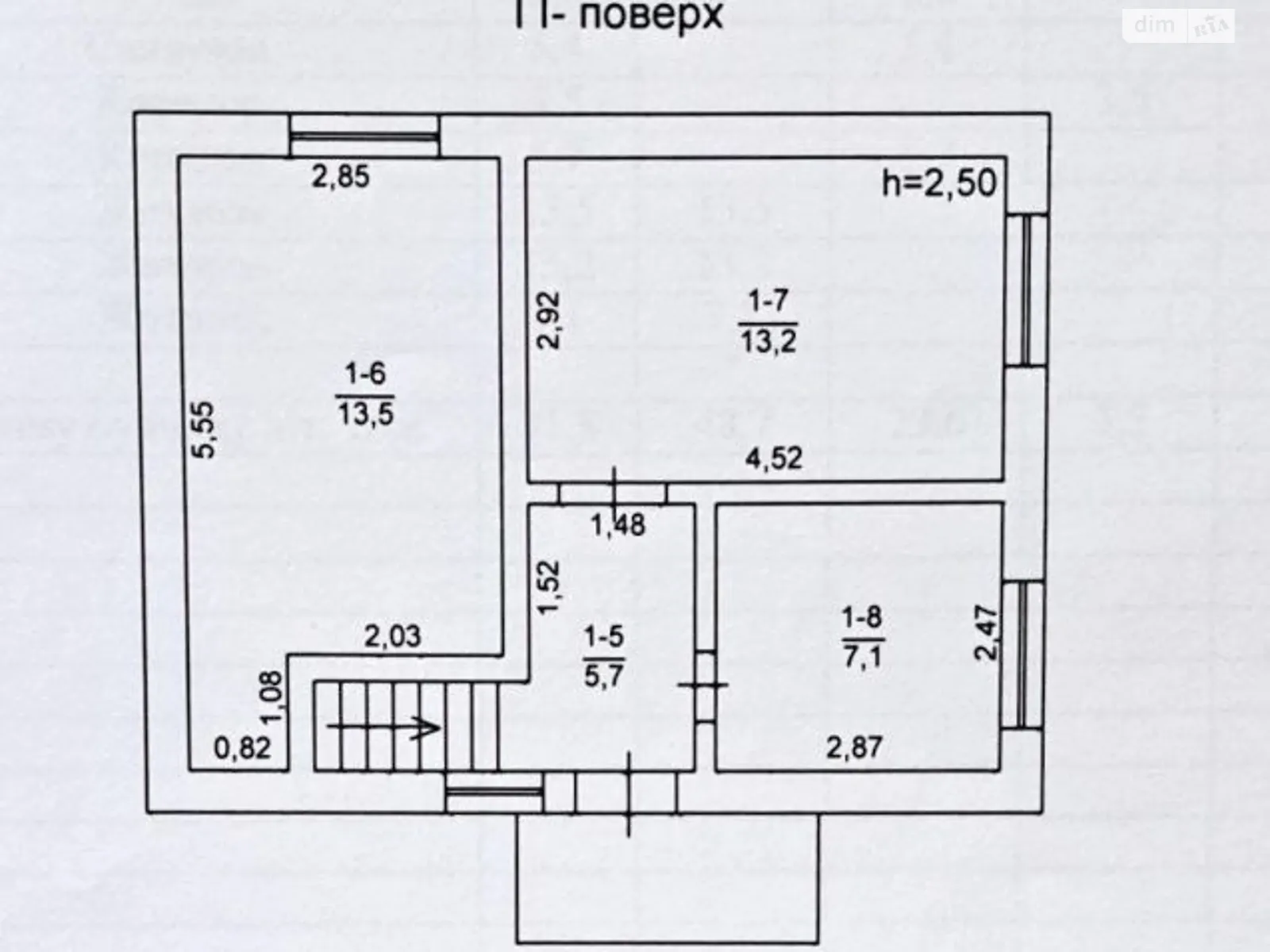 Продается дом на 2 этажа 90 кв. м с бассейном, цена: 48000 $