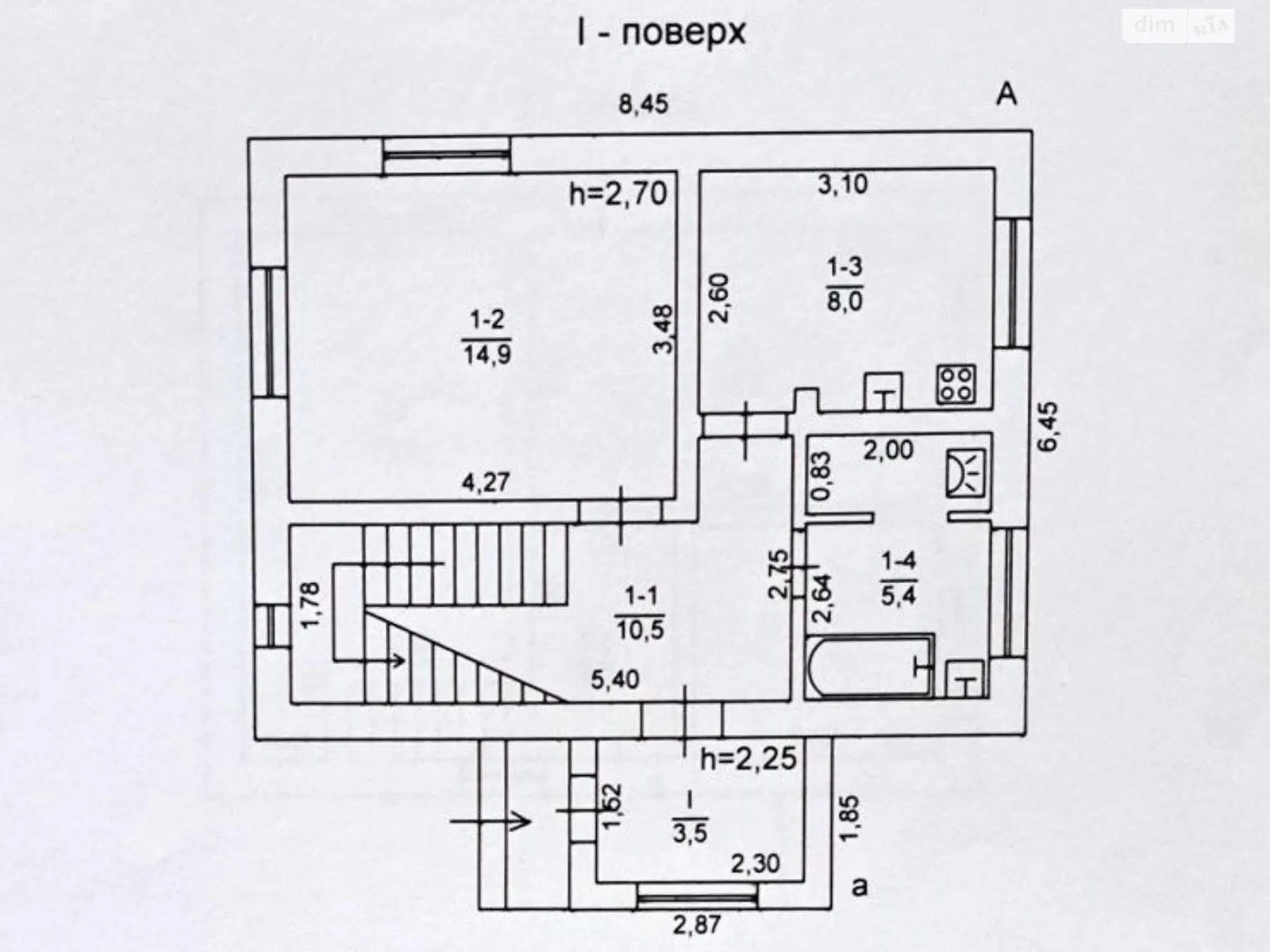 Продається будинок 2 поверховий 90 кв. м з верандою, цена: 48000 $