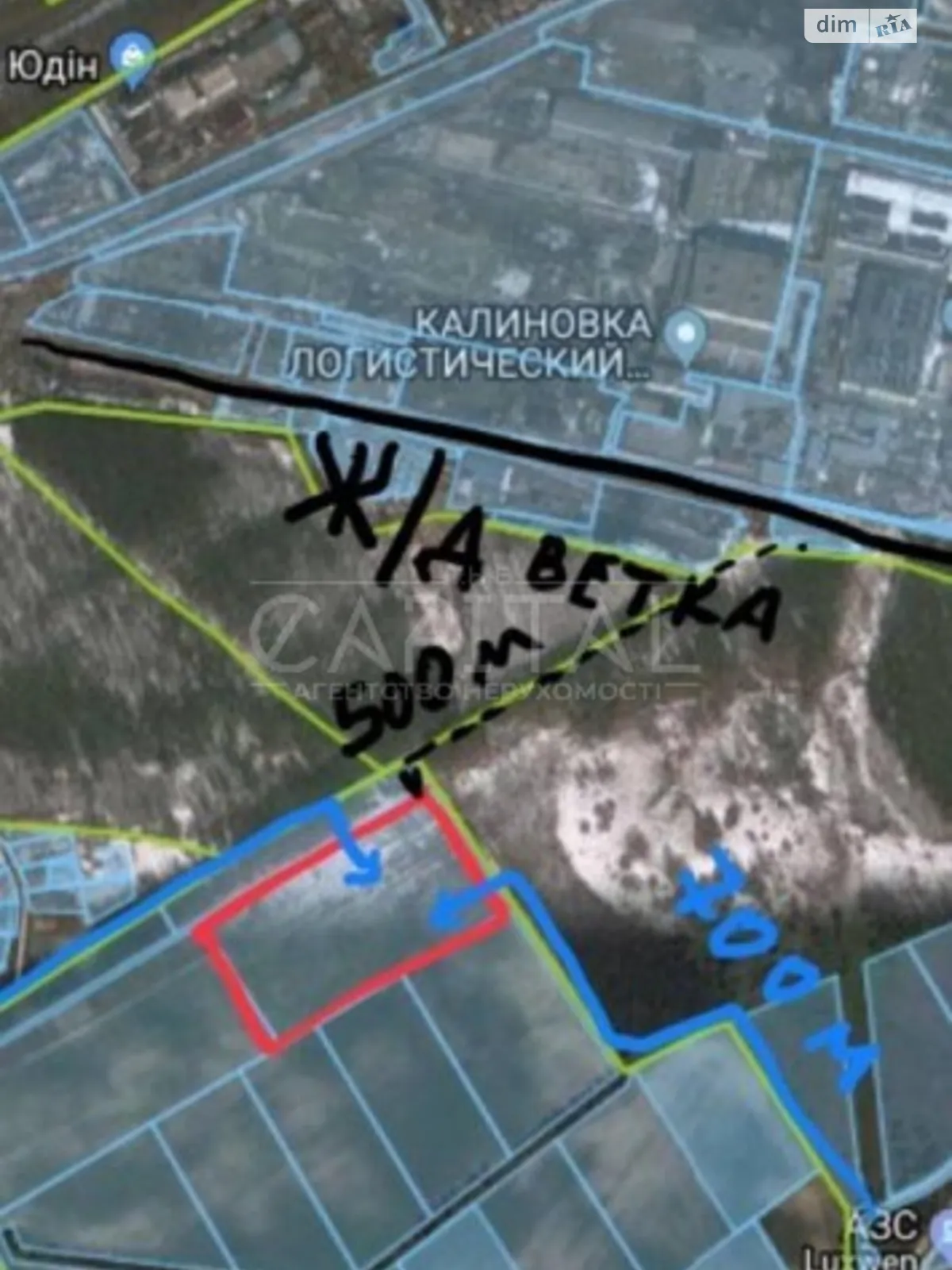 Продається земельна ділянка 394 соток у Київській області, цена: 295500 $