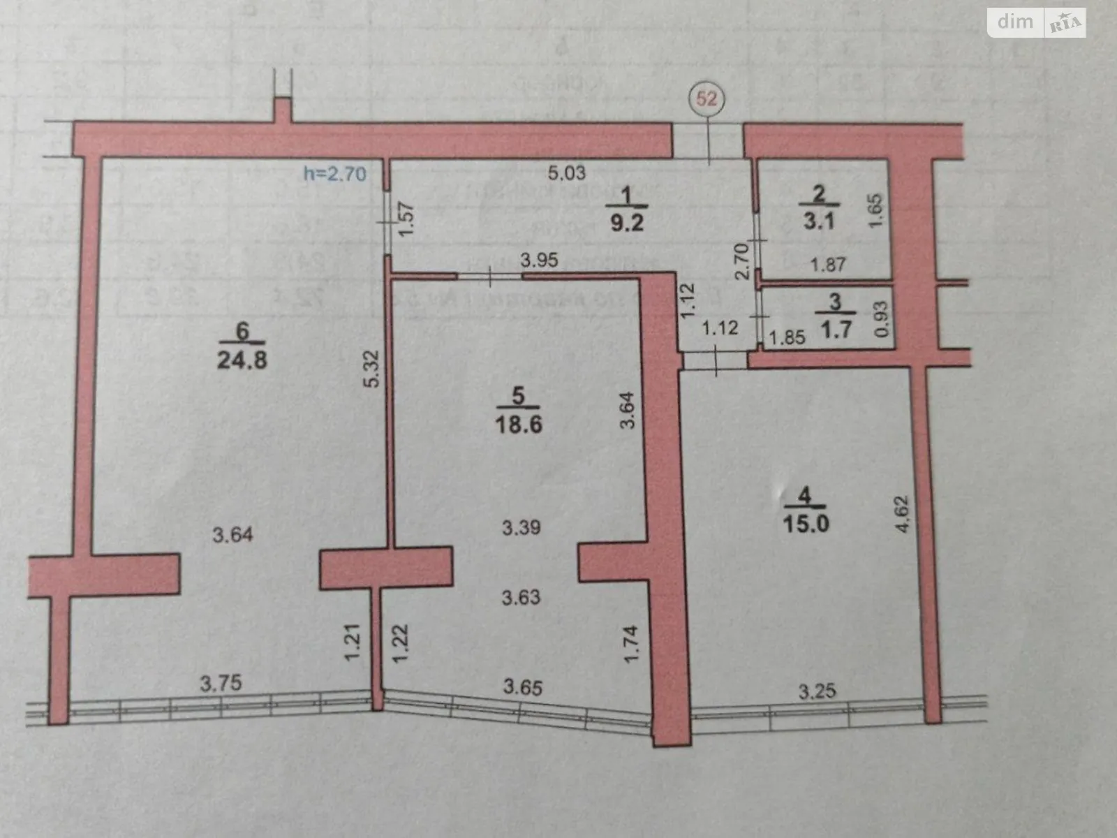 Продается 2-комнатная квартира 73 кв. м в Хмельницком, ул. Подольская