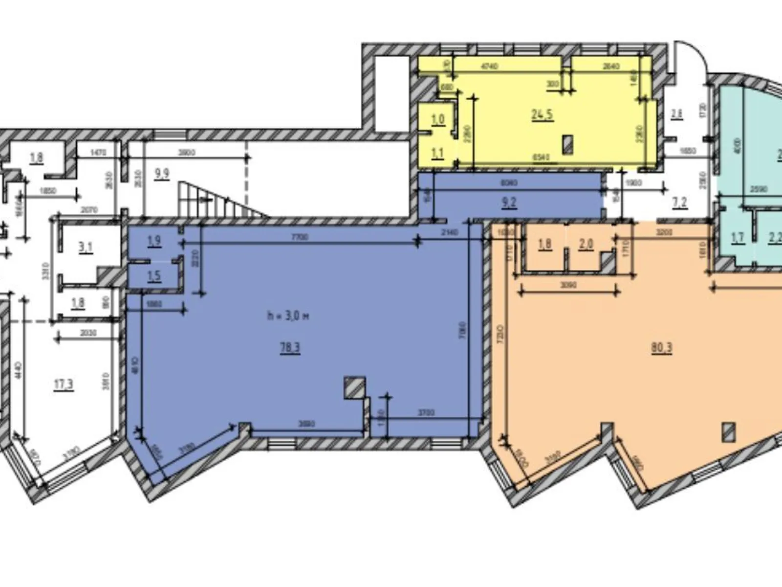 Продается объект сферы услуг 84 кв. м в 11-этажном здании, цена: 126000 $ - фото 1