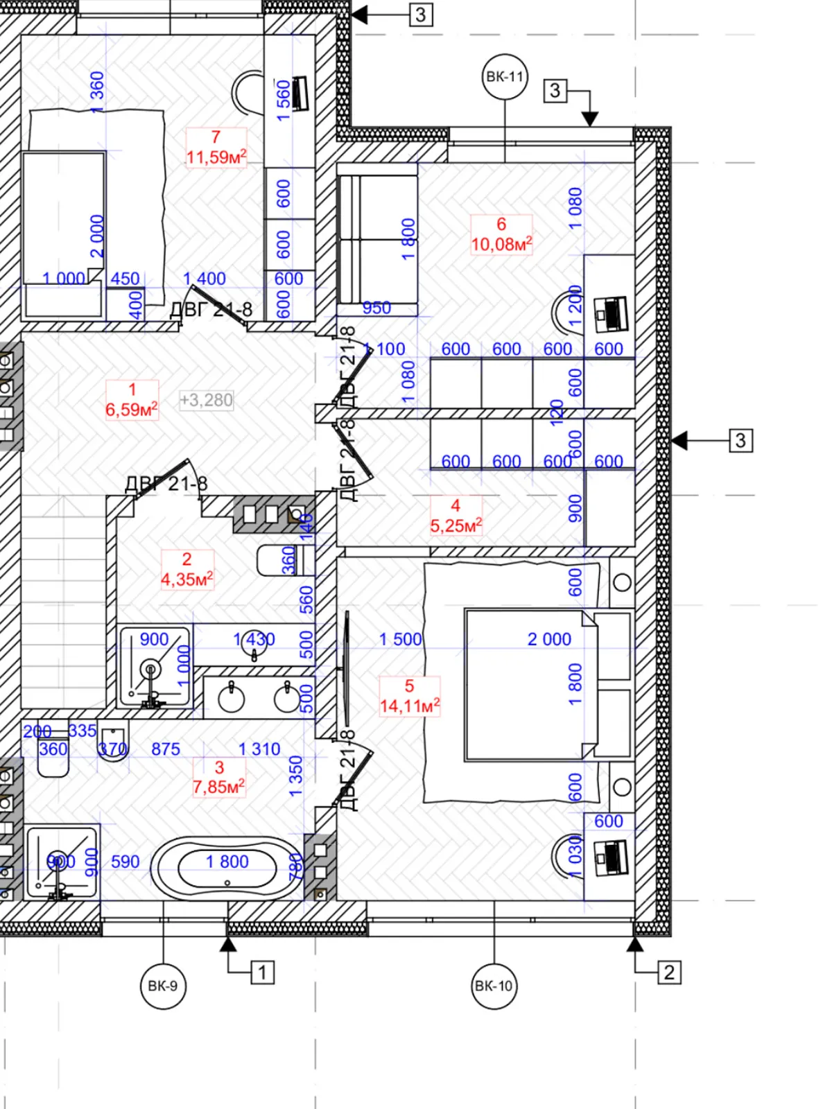 Продается часть дома 123 кв. м с мебелью - фото 3