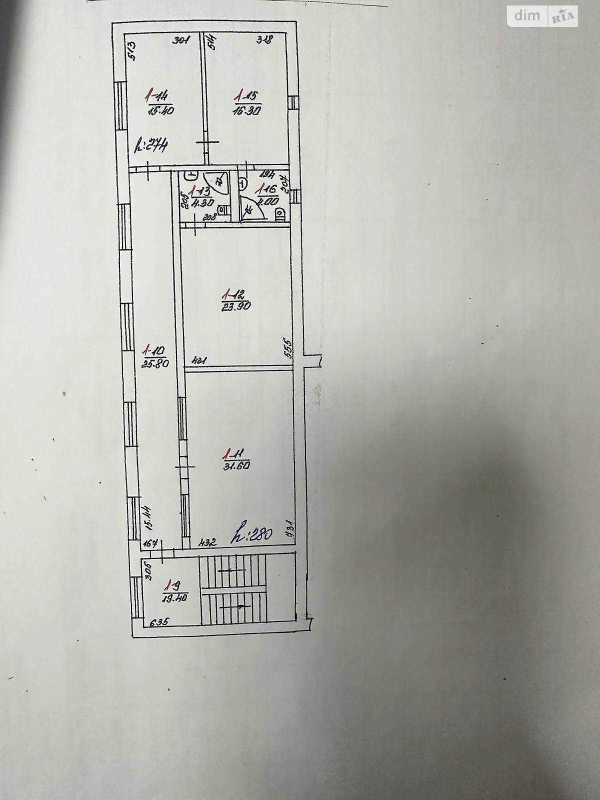 Продается помещения свободного назначения 274 кв. м в 2-этажном здании, цена: 100000 $