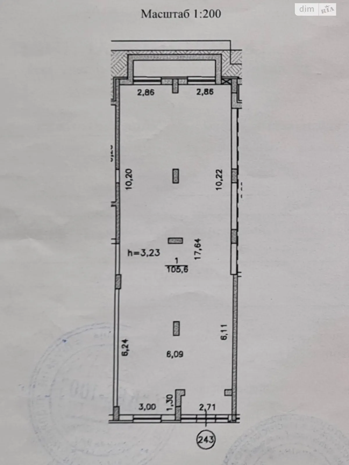 Продается помещения свободного назначения 106 кв. м в 16-этажном здании, цена: 157000 $