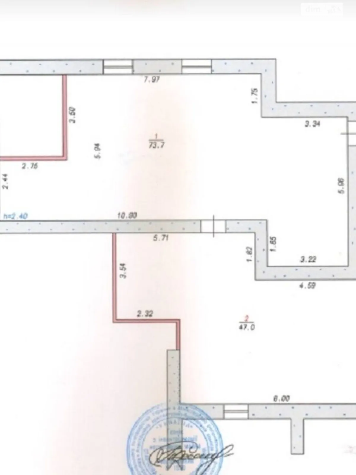 Продается помещения свободного назначения 120 кв. м в 10-этажном здании - фото 3