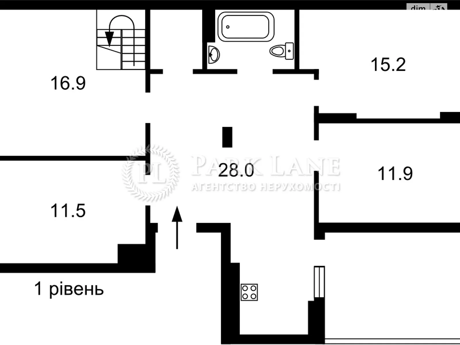 Продается 4-комнатная квартира 147 кв. м в Киеве, вул. Набережно-Рыбальская, 9