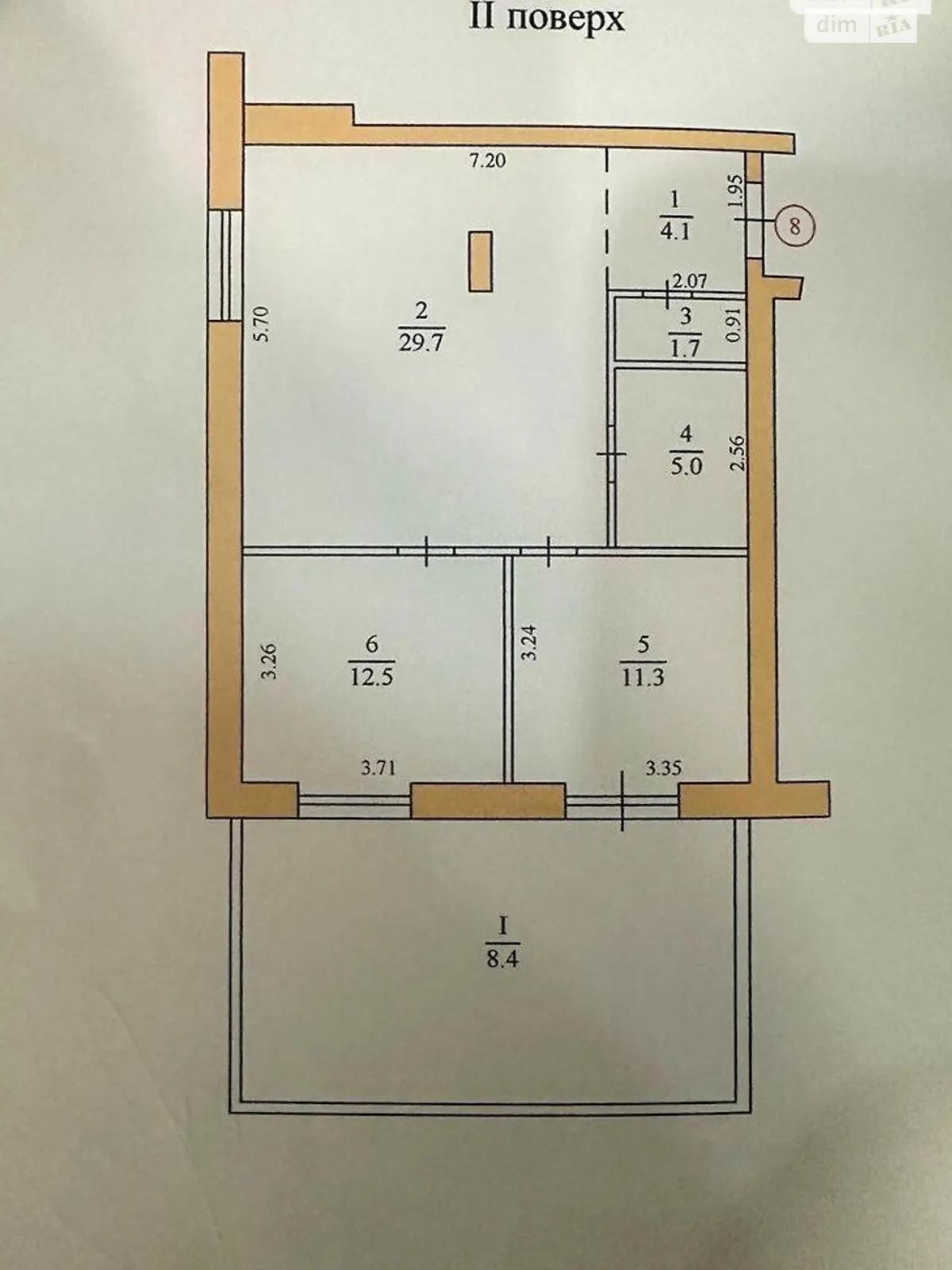 2-комнатная квартира 72 кв. м в Тернополе - фото 2