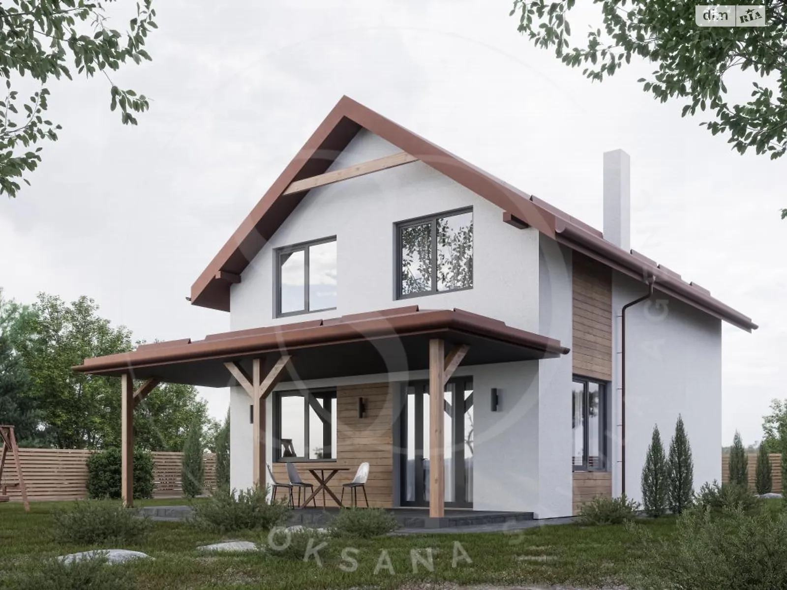 Продается дом на 2 этажа 120 кв. м с беседкой, цена: 125300 $ - фото 1