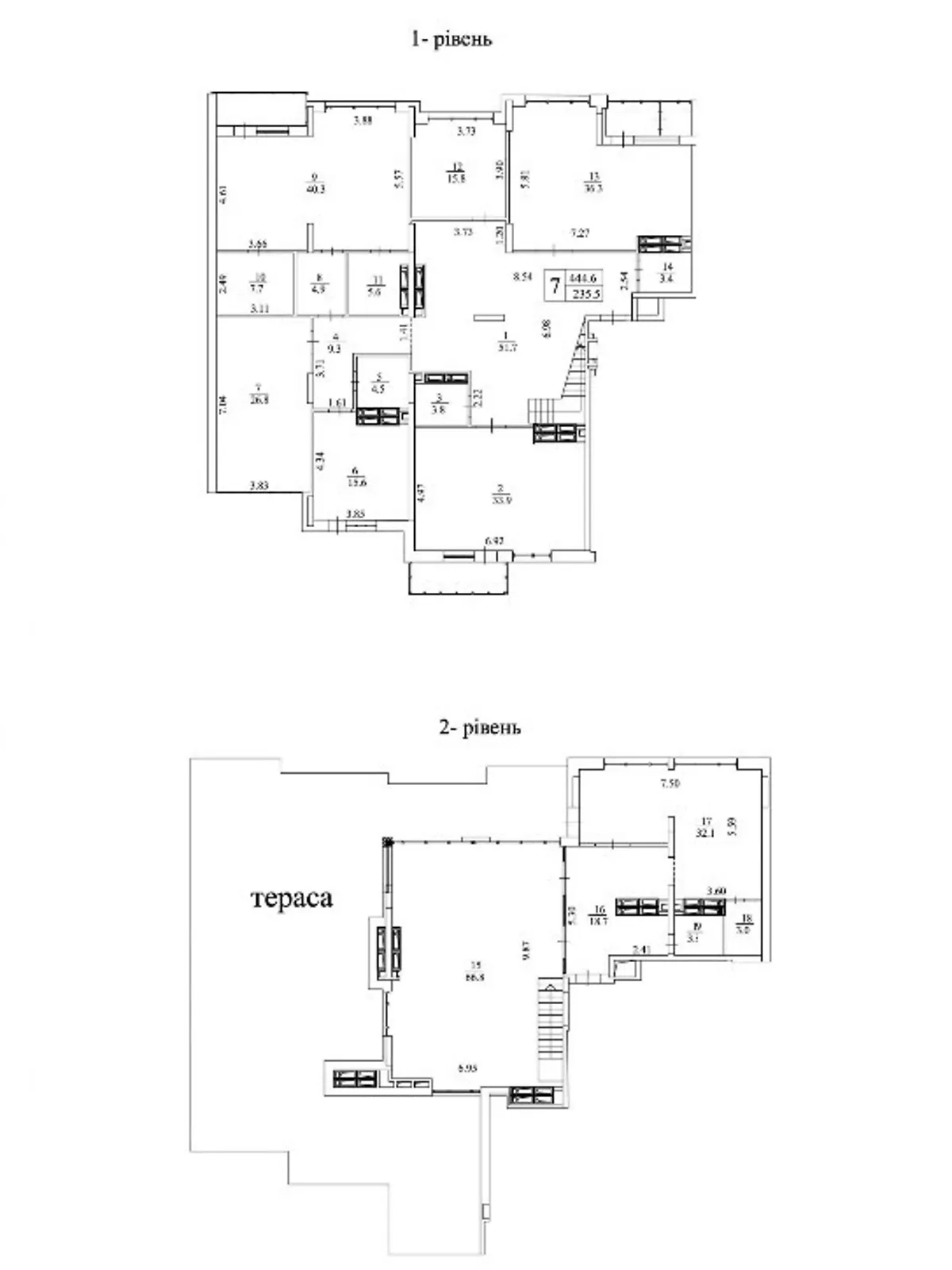 Продается 5-комнатная квартира 445 кв. м в Киеве, ул. Андрея Верхогляда(Драгомирова) - фото 1