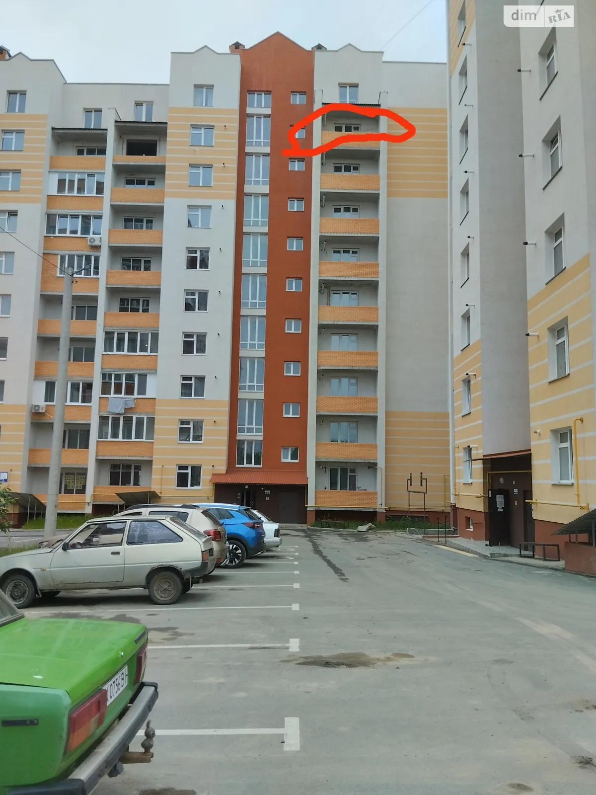 Продается 1-комнатная квартира 52 кв. м в Хмельницком, ул. Озерная, 6/2Б