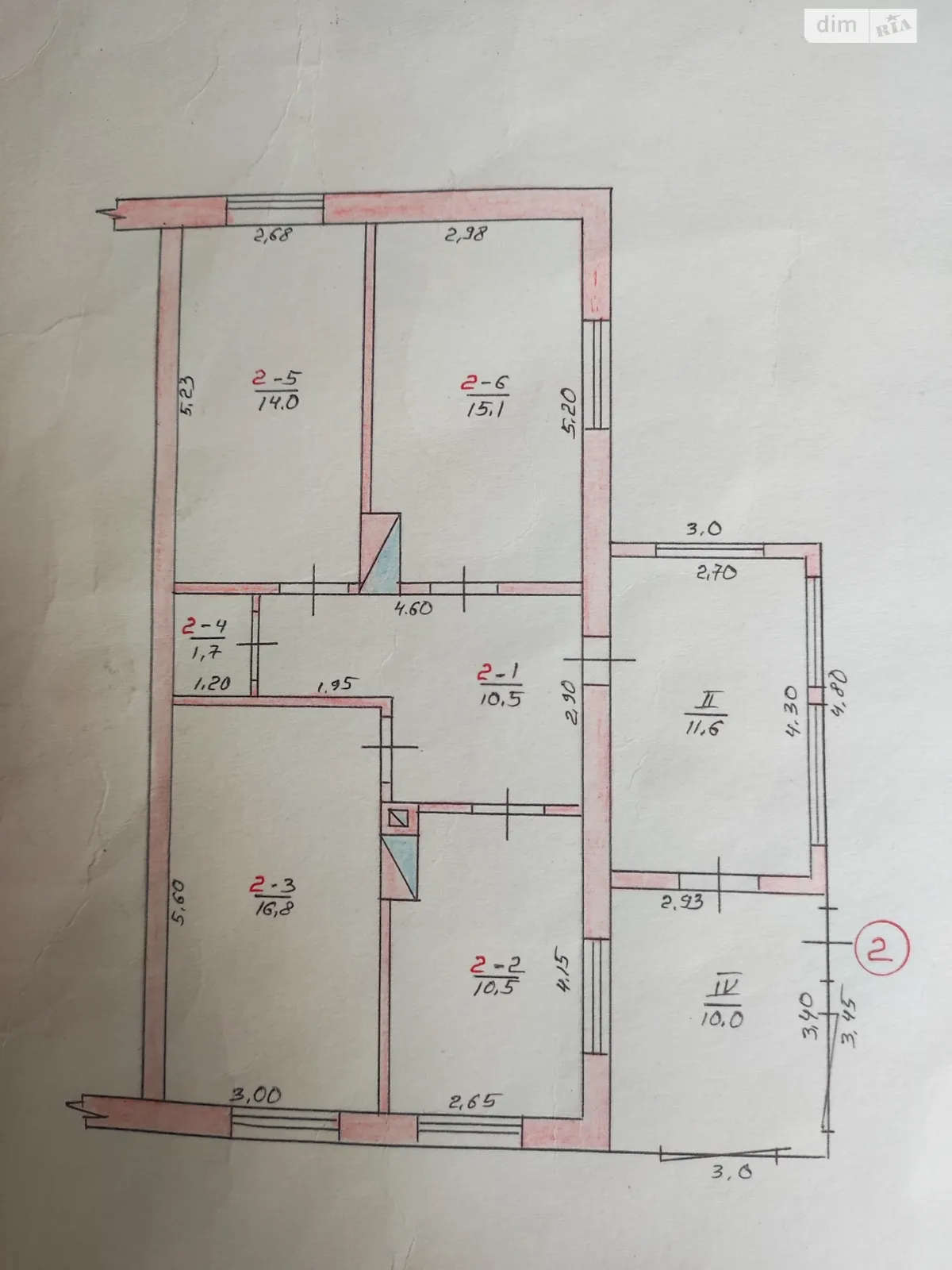 Продается часть дома 90 кв. м с гаражом, цена: 27000 $