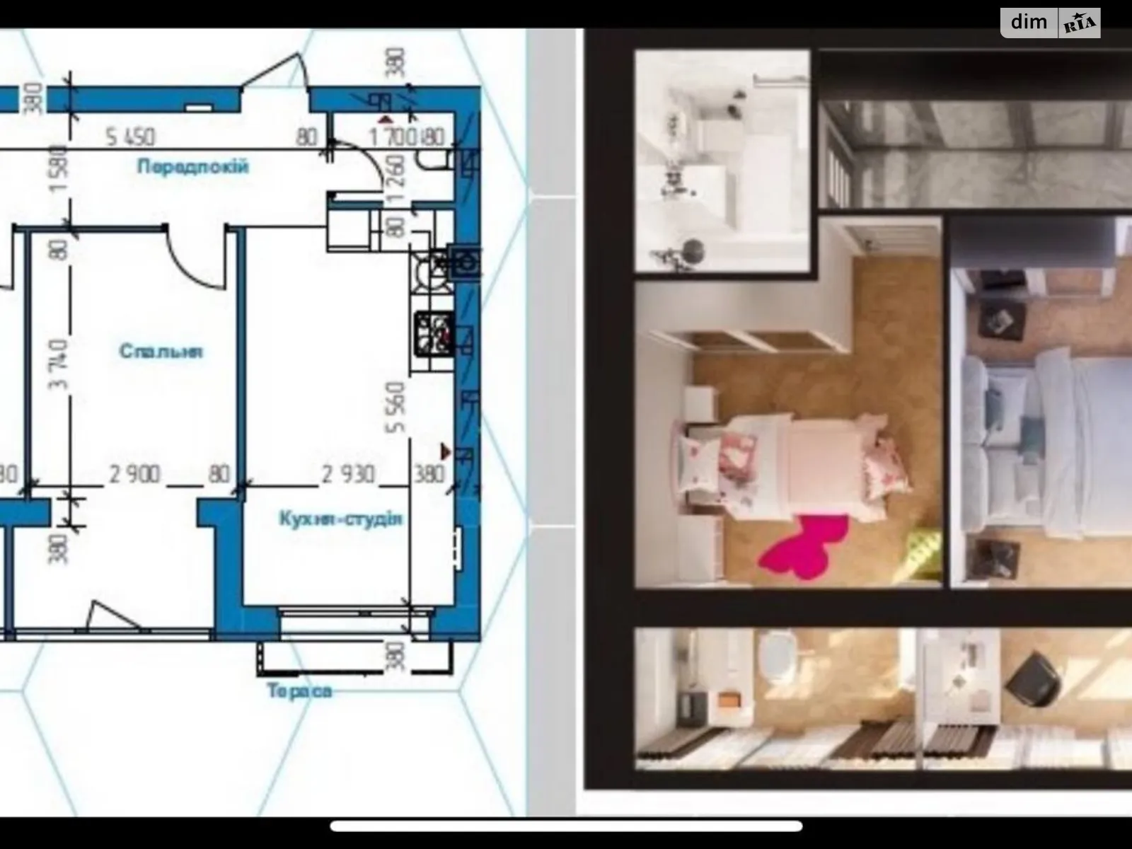 Продается 2-комнатная квартира 58 кв. м в Буче, ул. Гостомельская