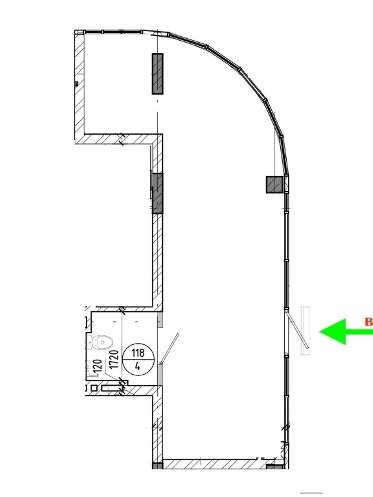 Продается помещения свободного назначения 36.11 кв. м в 1-этажном здании - фото 3