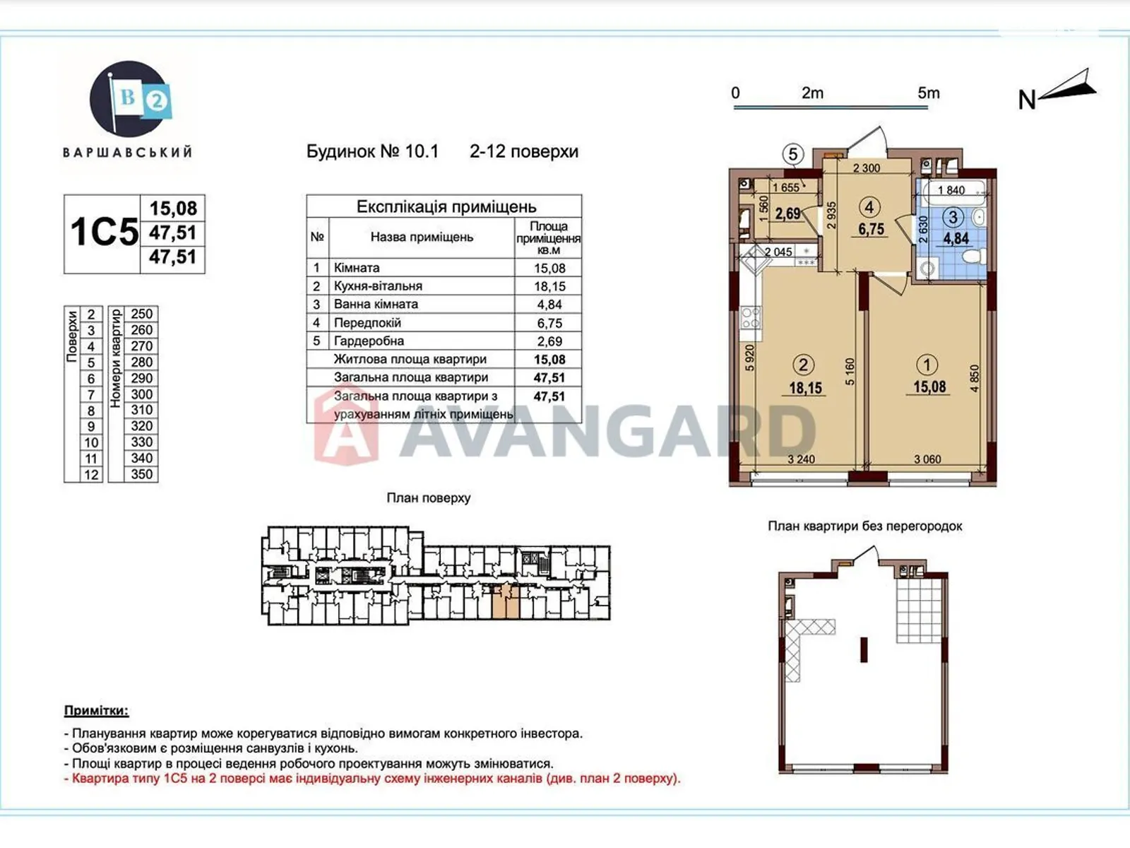 Продается 1-комнатная квартира 47 кв. м в Киеве, ул. Семьи Кристеров, 16