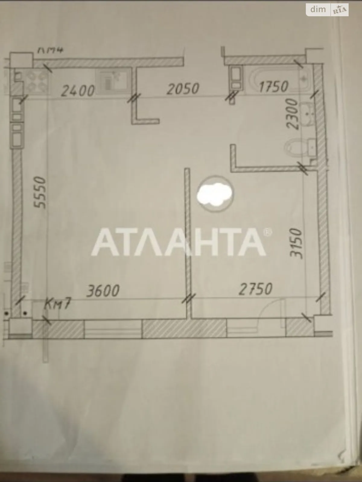 Продається 1-кімнатна квартира 30 кв. м у Одесі, вул. Інглезі