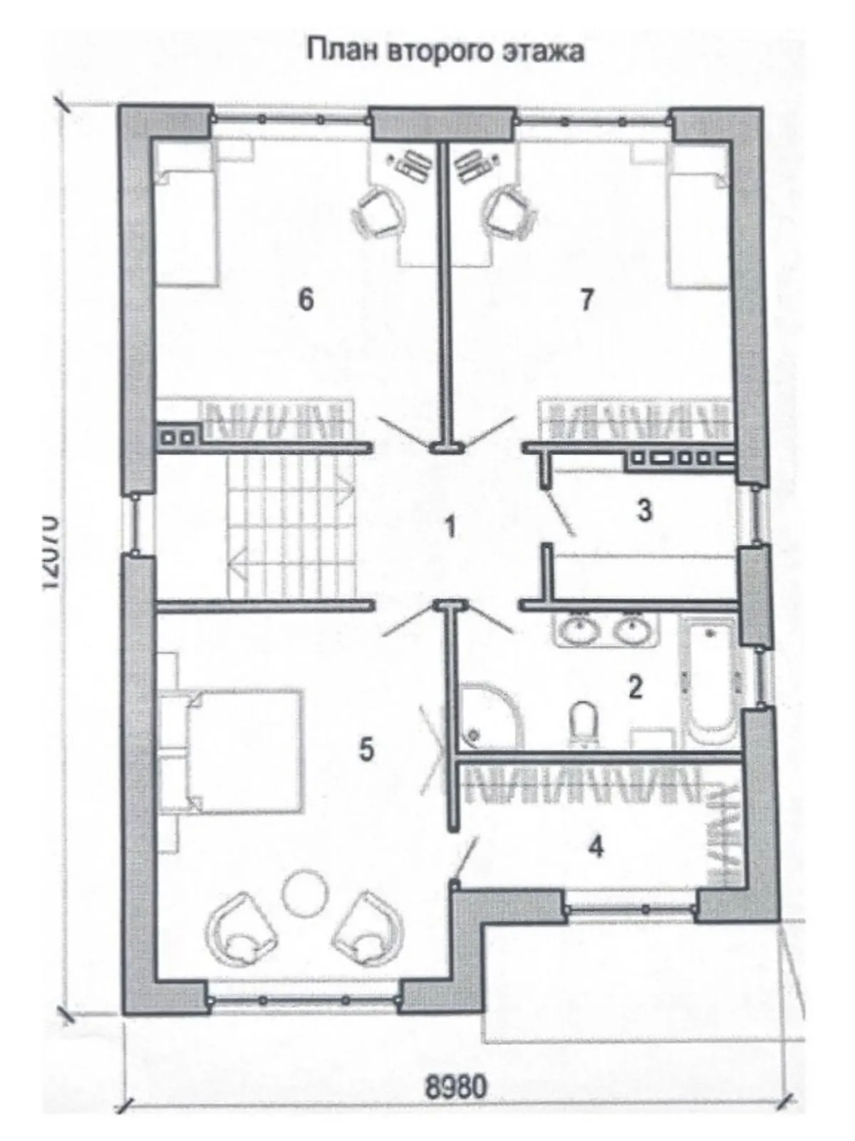 Продается дом на 2 этажа 200 кв. м с террасой - фото 2