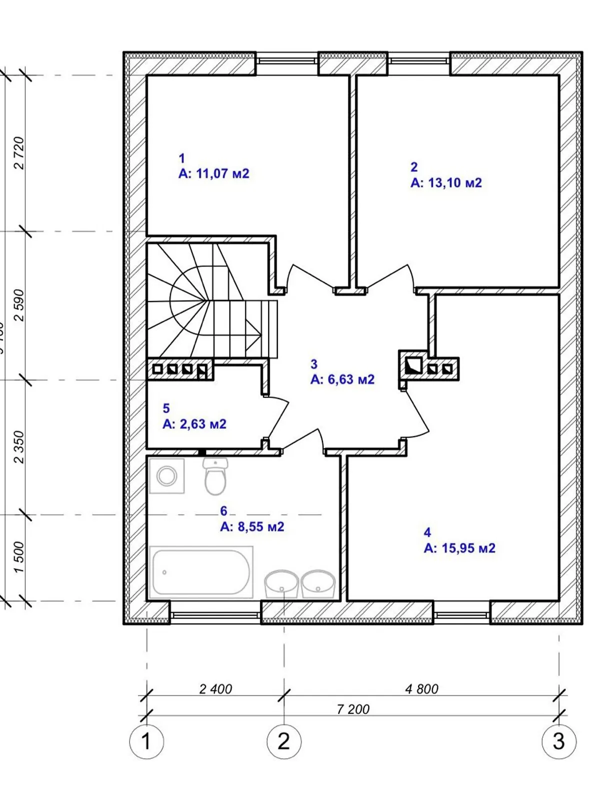 Продается дом на 2 этажа 114 кв. м с беседкой, цена: 89000 $ - фото 1