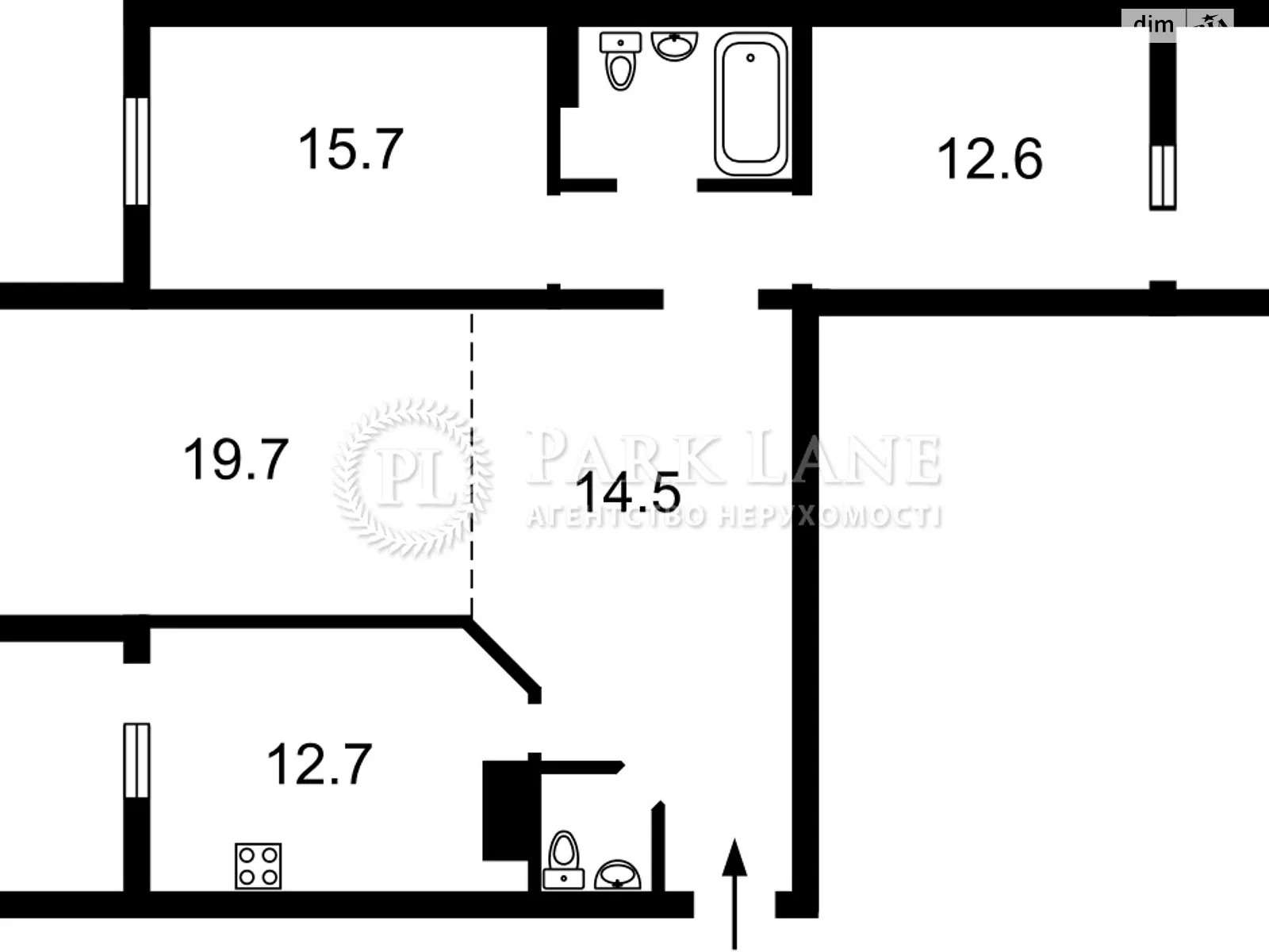 Продается 3-комнатная квартира 106 кв. м в Киеве, ул. Ревуцкого, 5