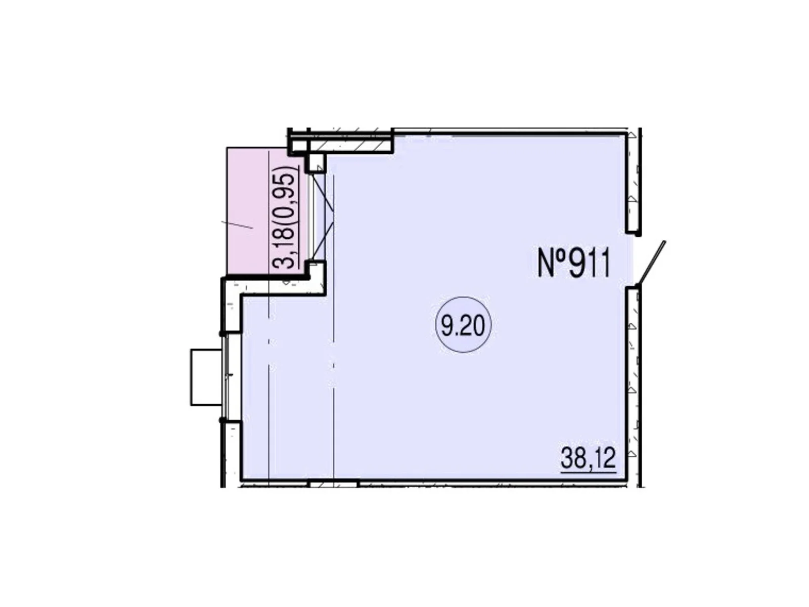 Продается офис 38.7 кв. м в бизнес-центре, цена: 35217 $