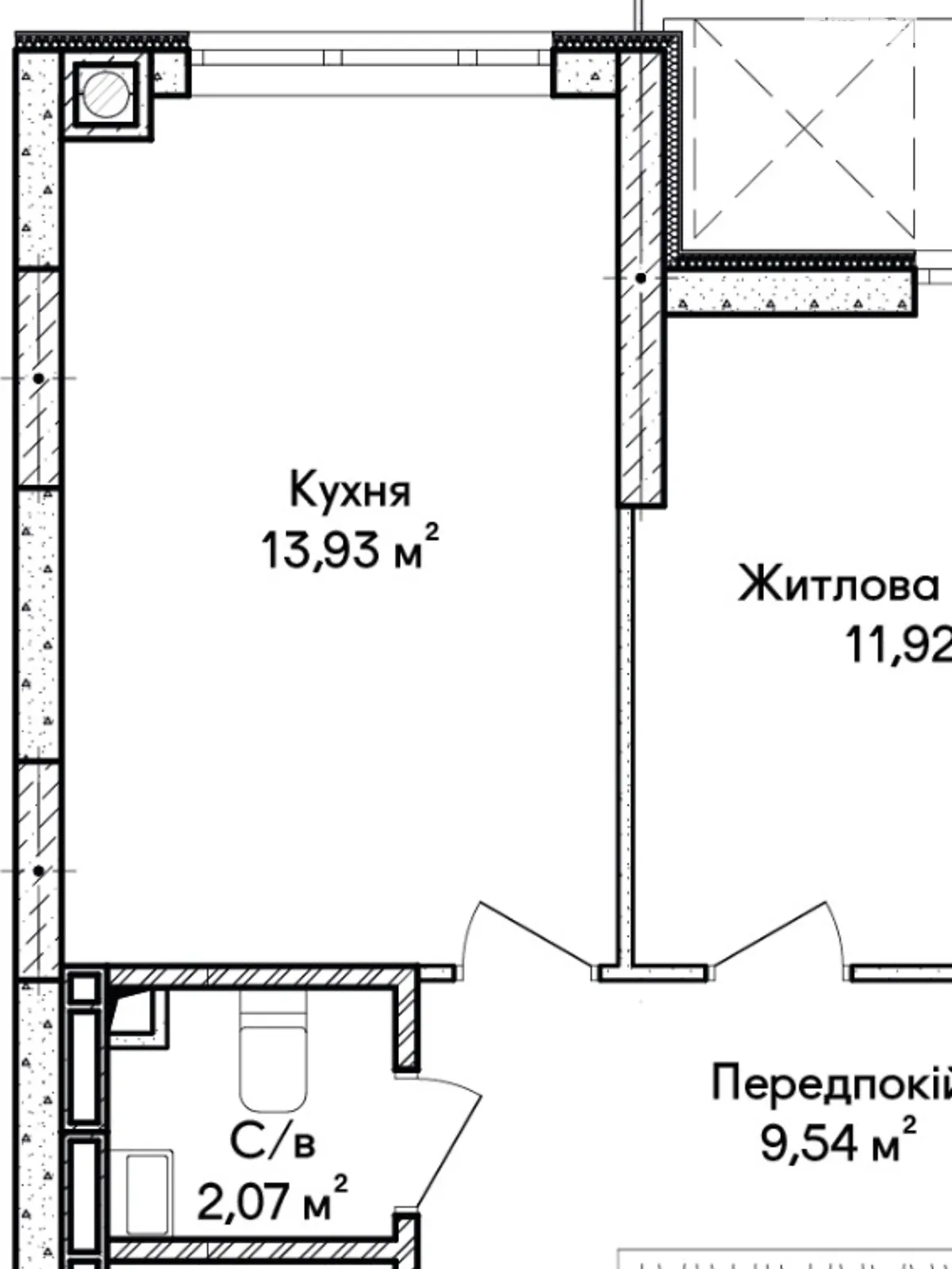 Продается 3-комнатная квартира 77 кв. м в Ирпене, ул. Достоевского