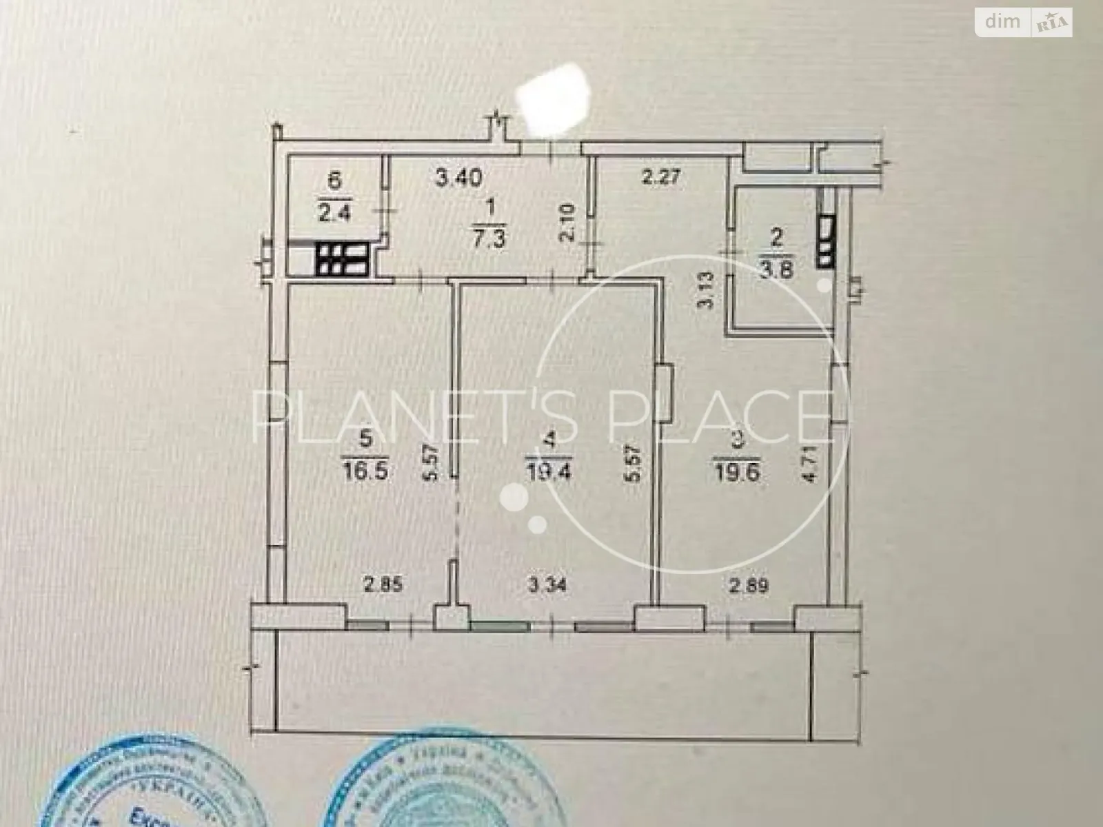 Продается 2-комнатная квартира 73.5 кв. м в Киеве, просп. Берестейский(Победы), 42 - фото 1