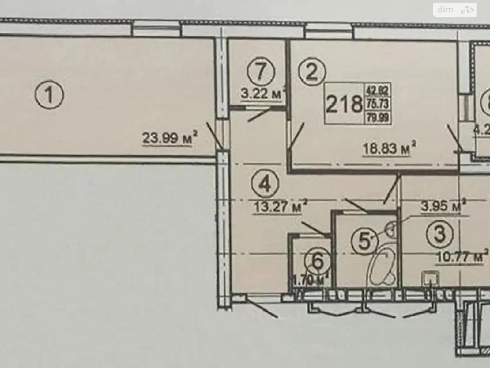 Продається 2-кімнатна квартира 80 кв. м у Харкові, цена: 60000 $