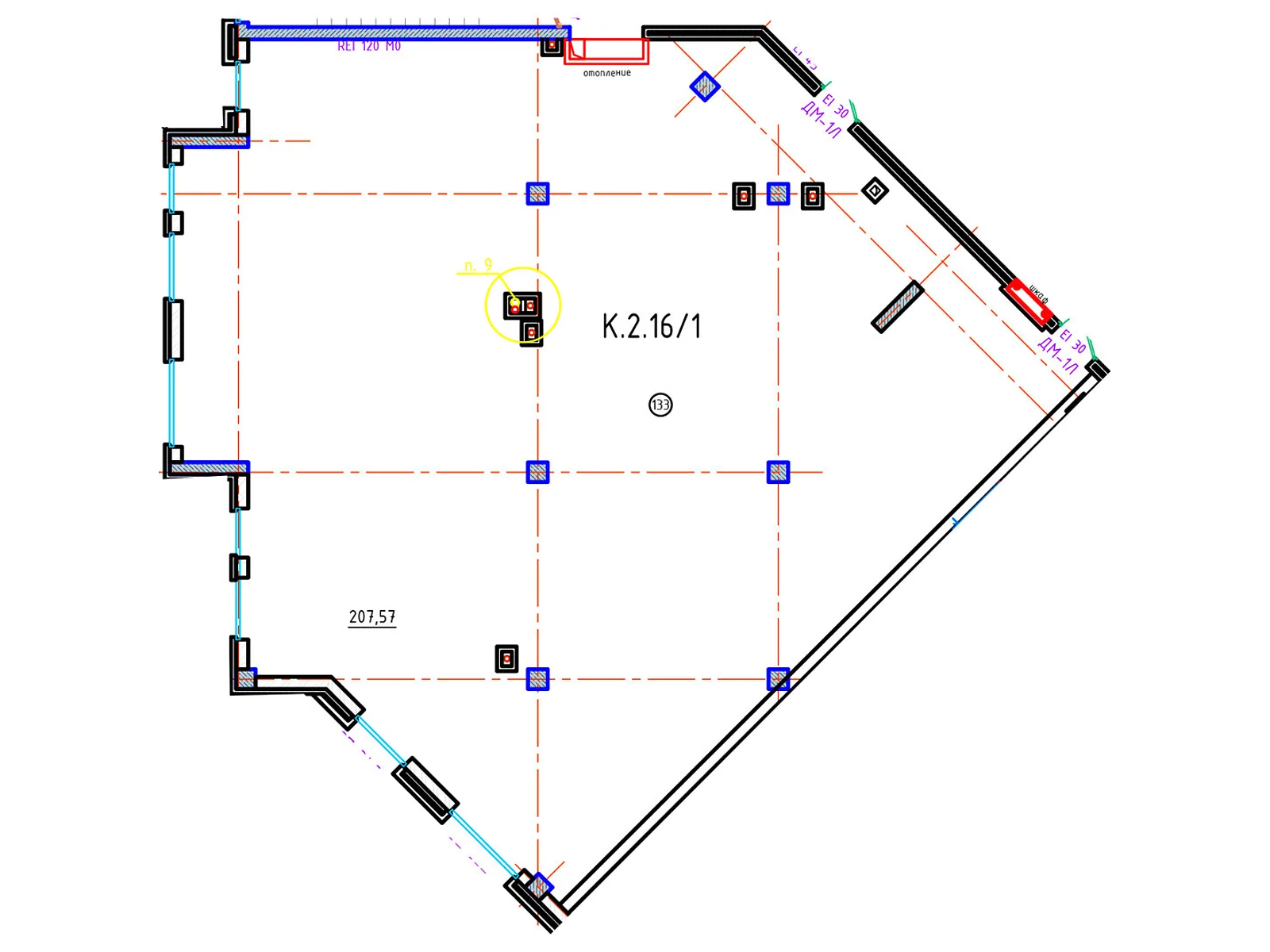 Продается офис 207.57 кв. м в бизнес-центре, цена: 249084 $