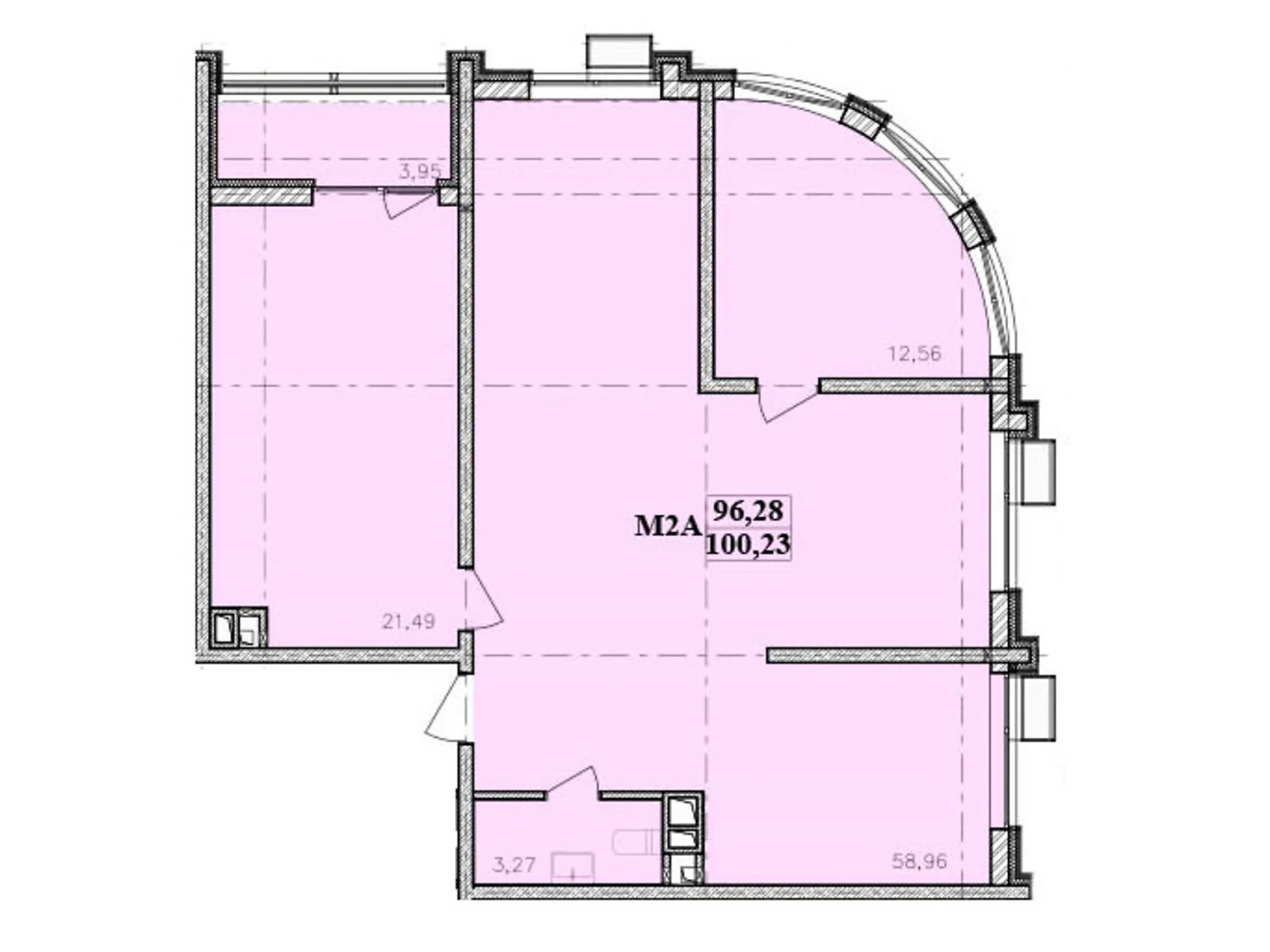 Продается офис 100.23 кв. м в бизнес-центре, цена: 80184 $ - фото 1