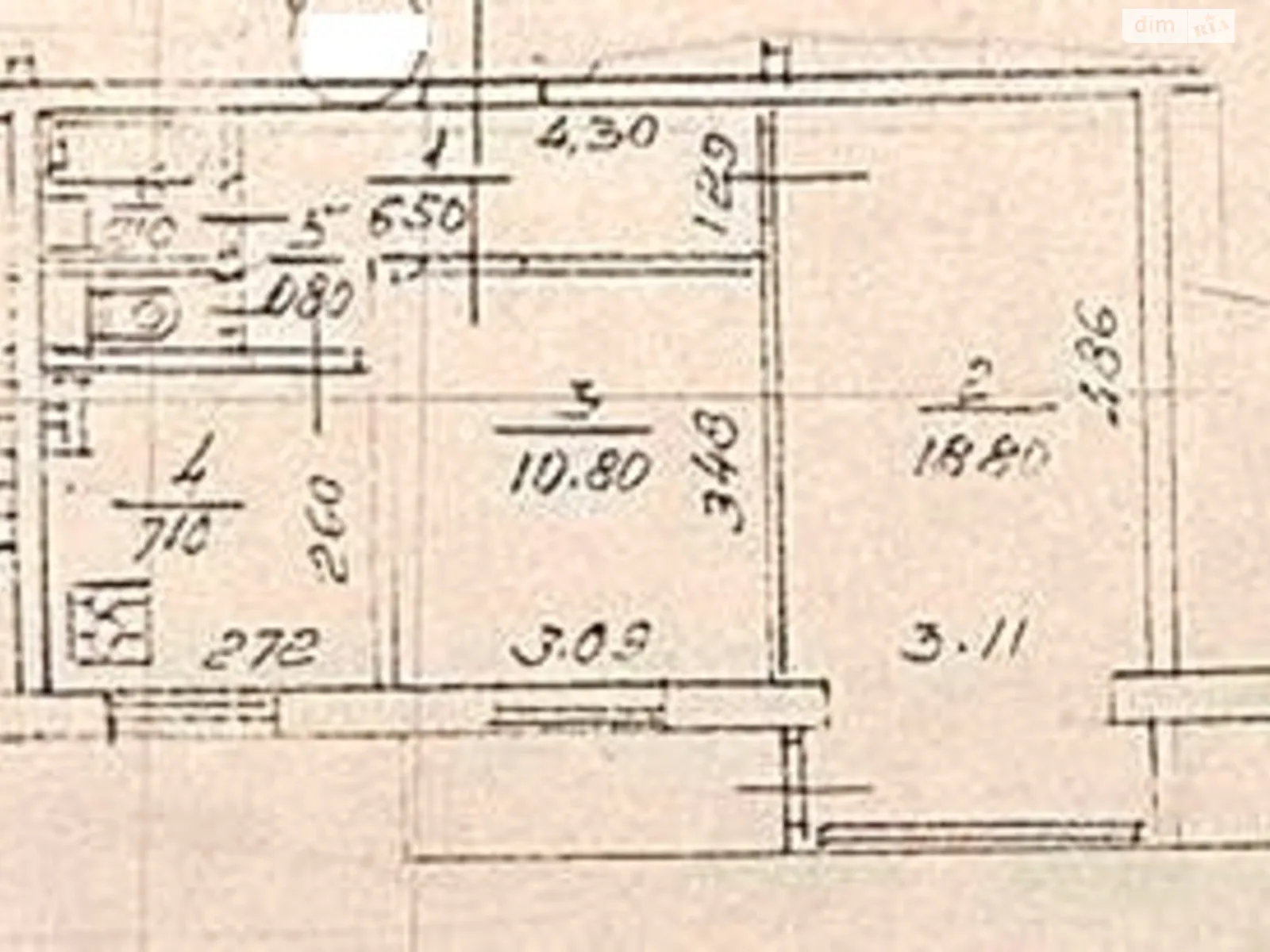 Продается 2-комнатная квартира 46 кв. м в Киеве, ул. Дмитриевская, 24