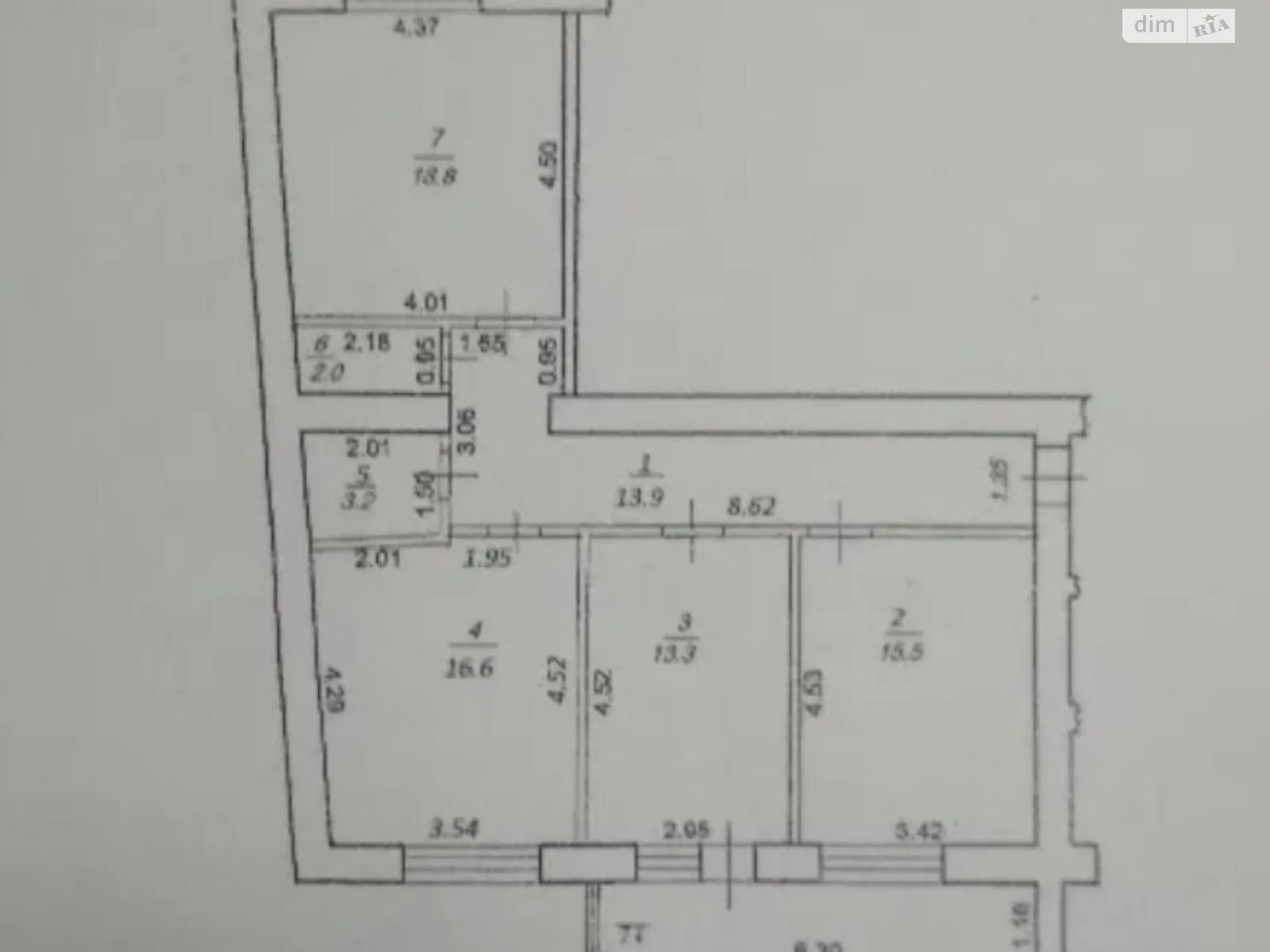 Продается 3-комнатная квартира 89 кв. м в Ивано-Франковске, ул. Троллейбусная, 30