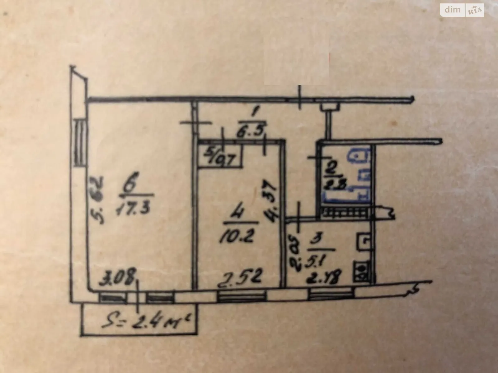 Продається 2-кімнатна квартира 43 кв. м у Сумах, цена: 27000 $