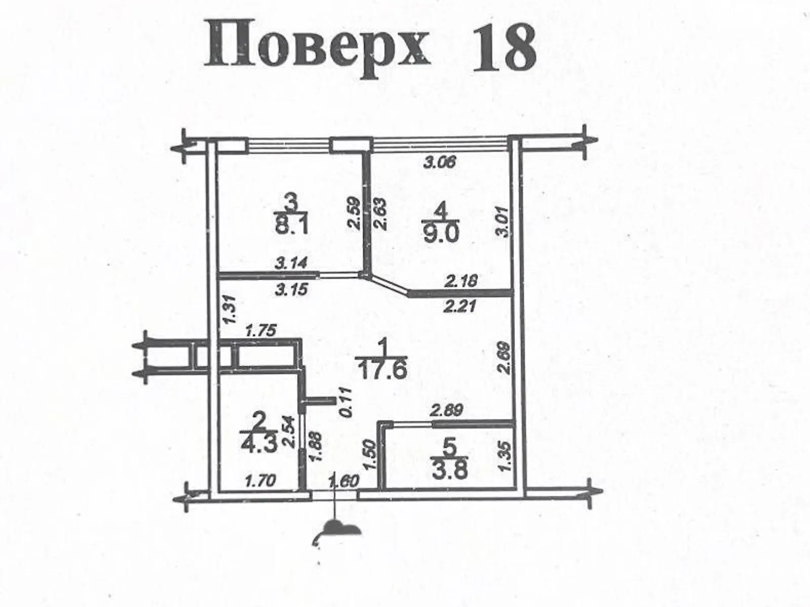 Продается 2-комнатная квартира 44 кв. м в Лиманке, ул. Архитекторская, 1