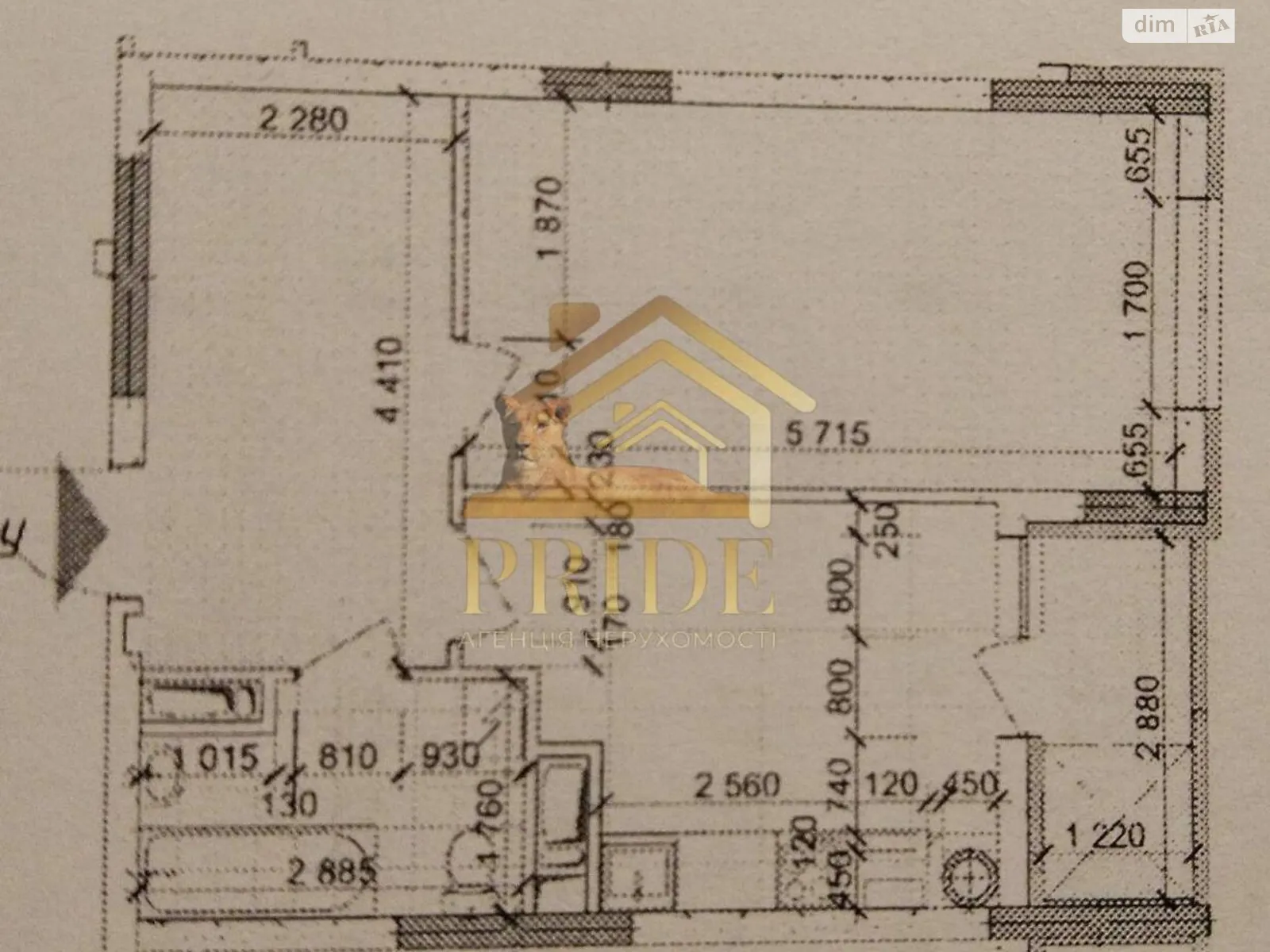 Продается 1-комнатная квартира 47.3 кв. м в Киеве, ул. Виталия Скакуна(Академика Каблукова), 19