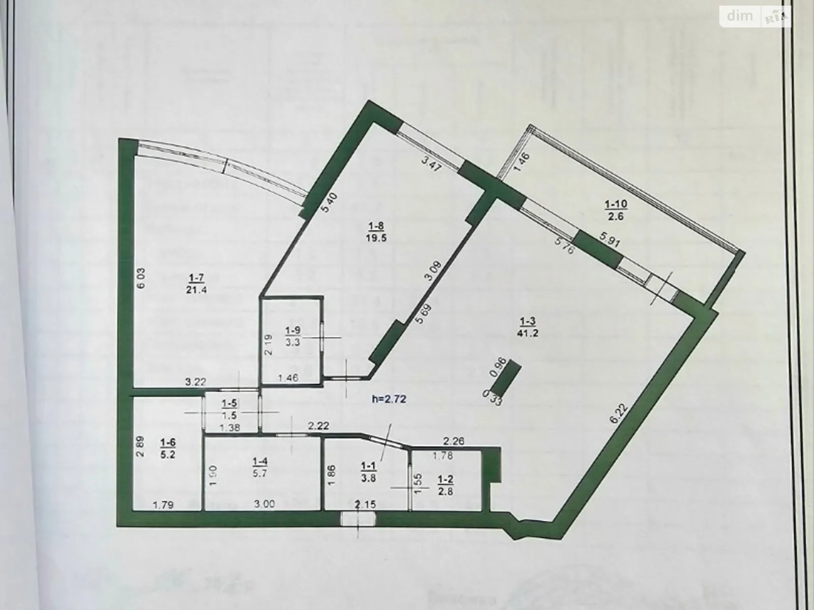 Продается 2-комнатная квартира 107 кв. м в Хмельницком, цена: 99000 $