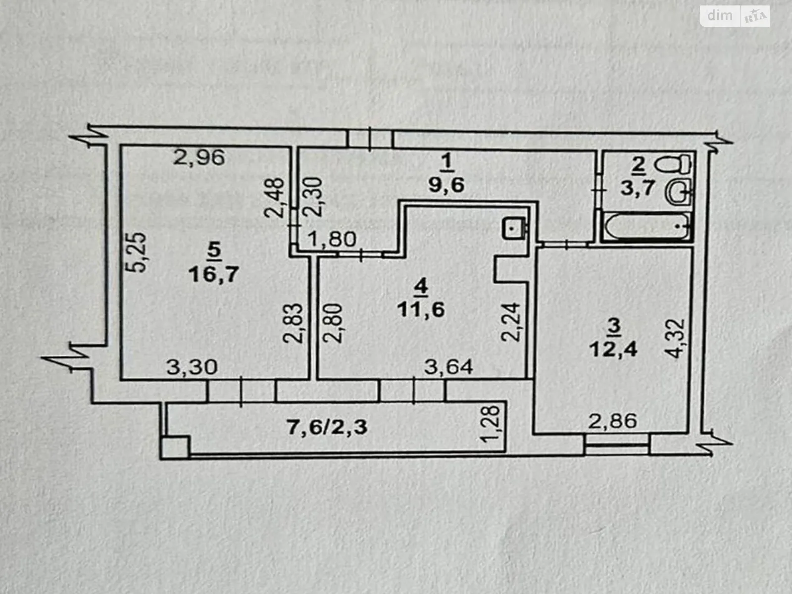 Продается 2-комнатная квартира 56.3 кв. м в Николаеве - фото 3