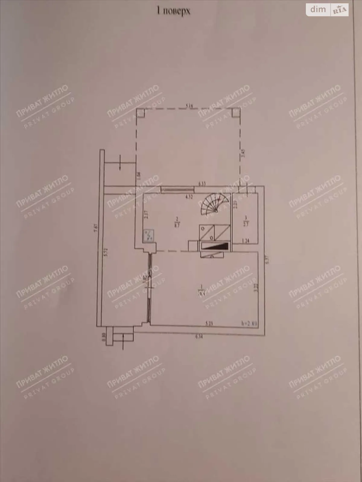 Продается дом на 2 этажа 53.5 кв. м с балконом, цена: 17000 $