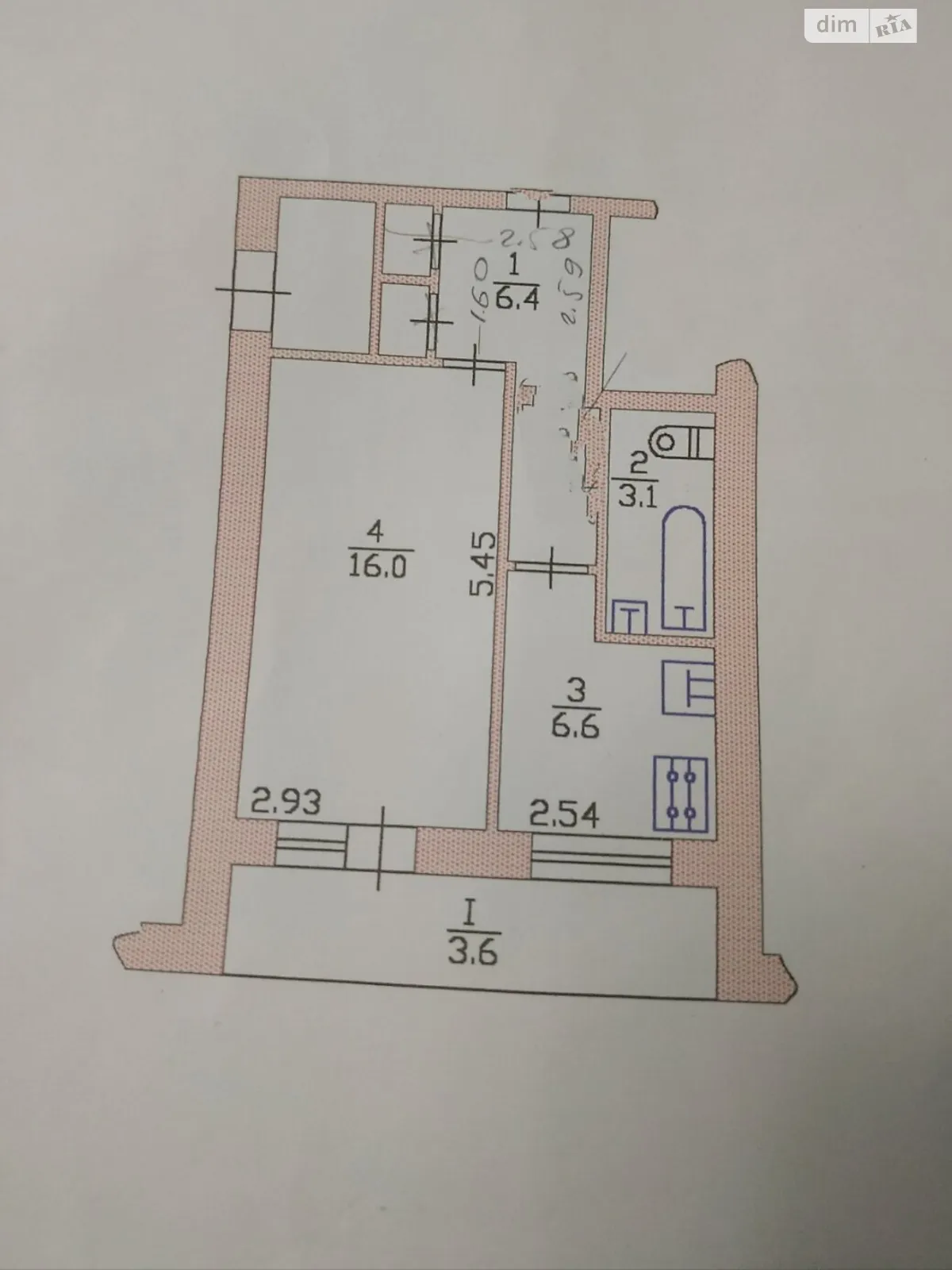 1-кімнатна квартира 35 кв. м у Тернополі, Перемоги майд., 2 - фото 2